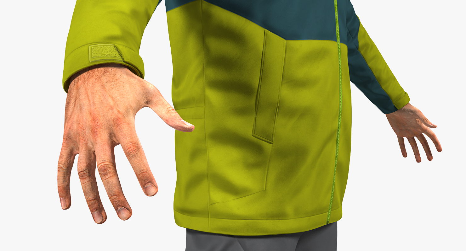 3D Rock Climber Winter Hiking Gear