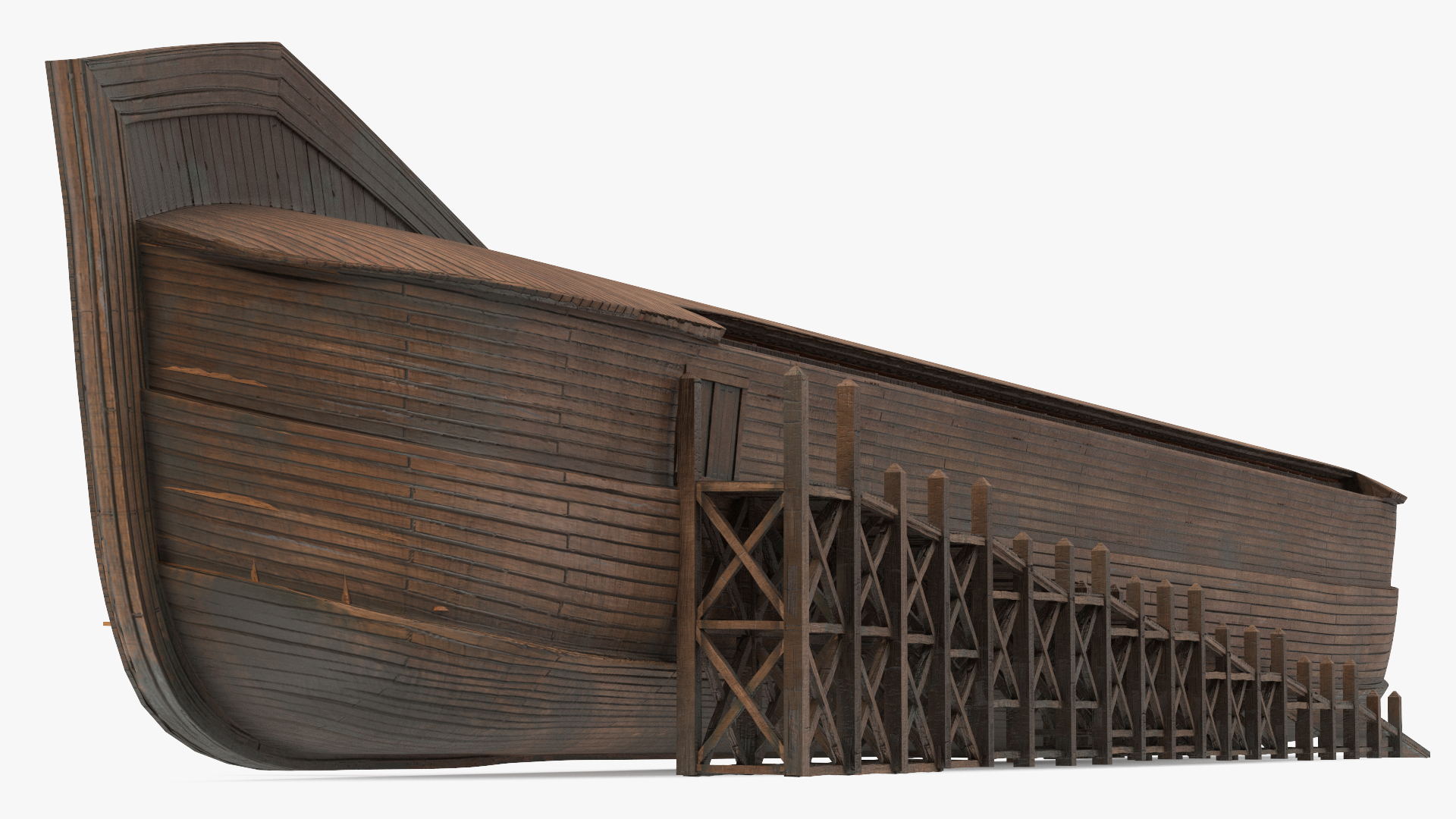 3D Noah Ark Cross Section Dirty model