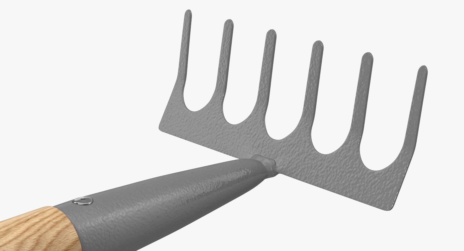 3D model Small Garden Rake Generic