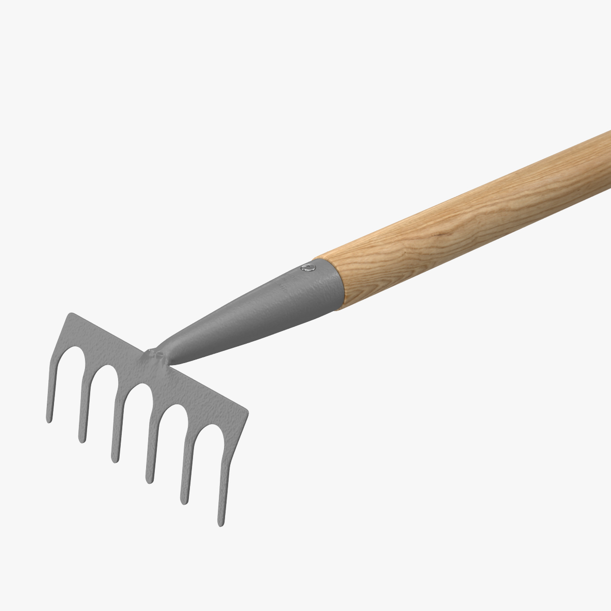 Small Garden Rake Generic 3D Model