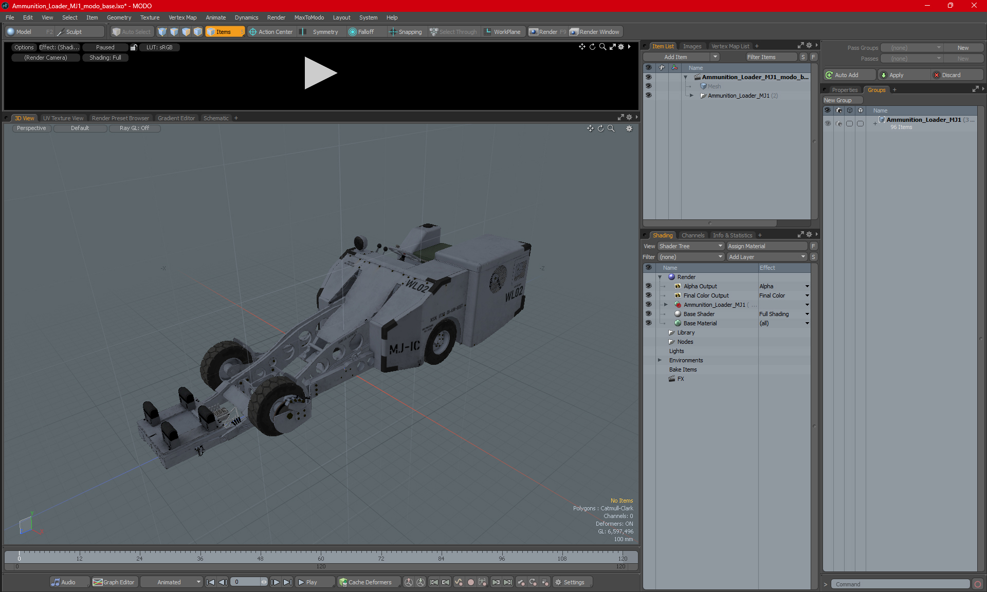 3D Ammunition Loader MJ1
