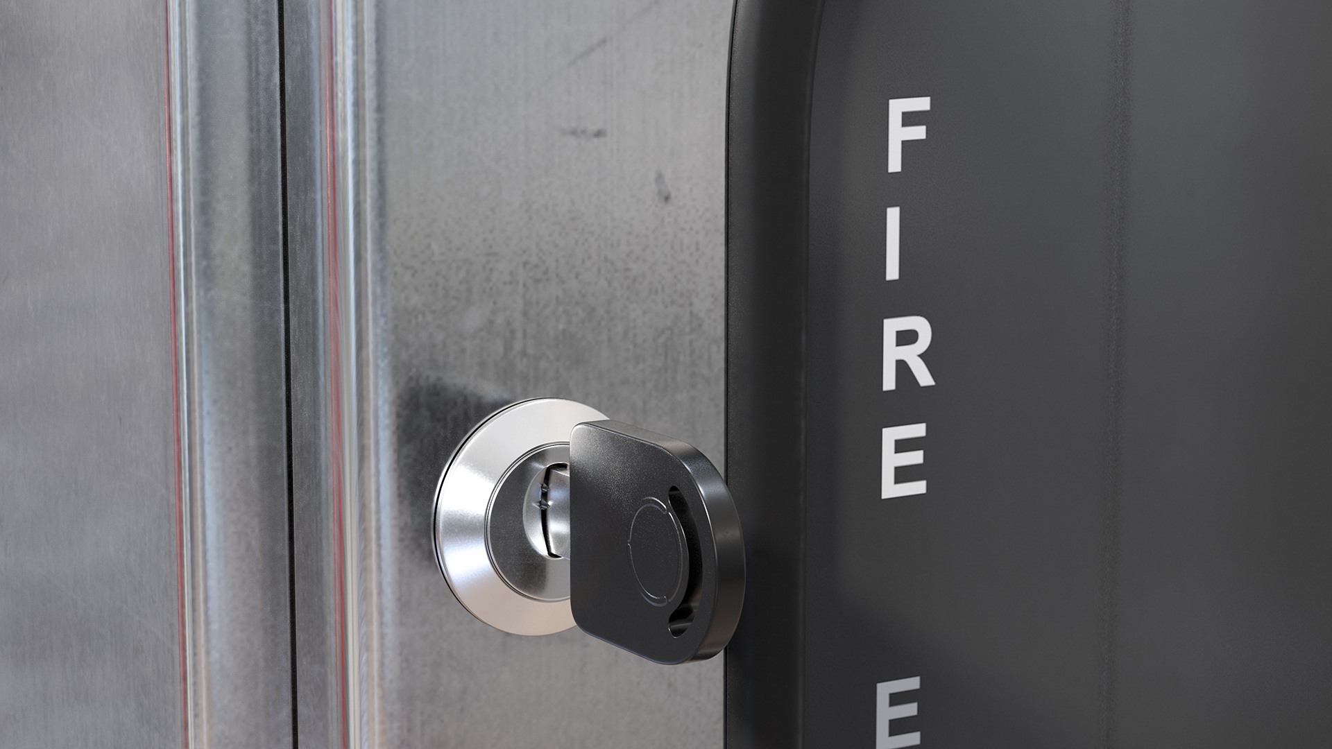 Fire Extinguisher Storage Box 3D model