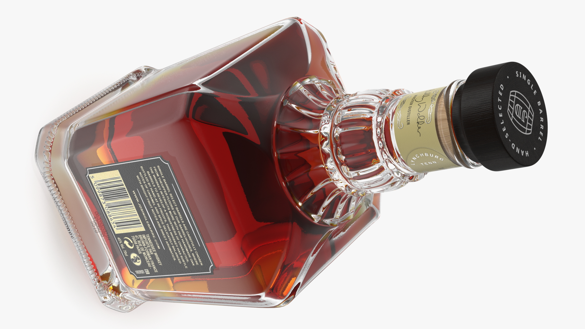 3D Jack Daniels Single Barrel Select model