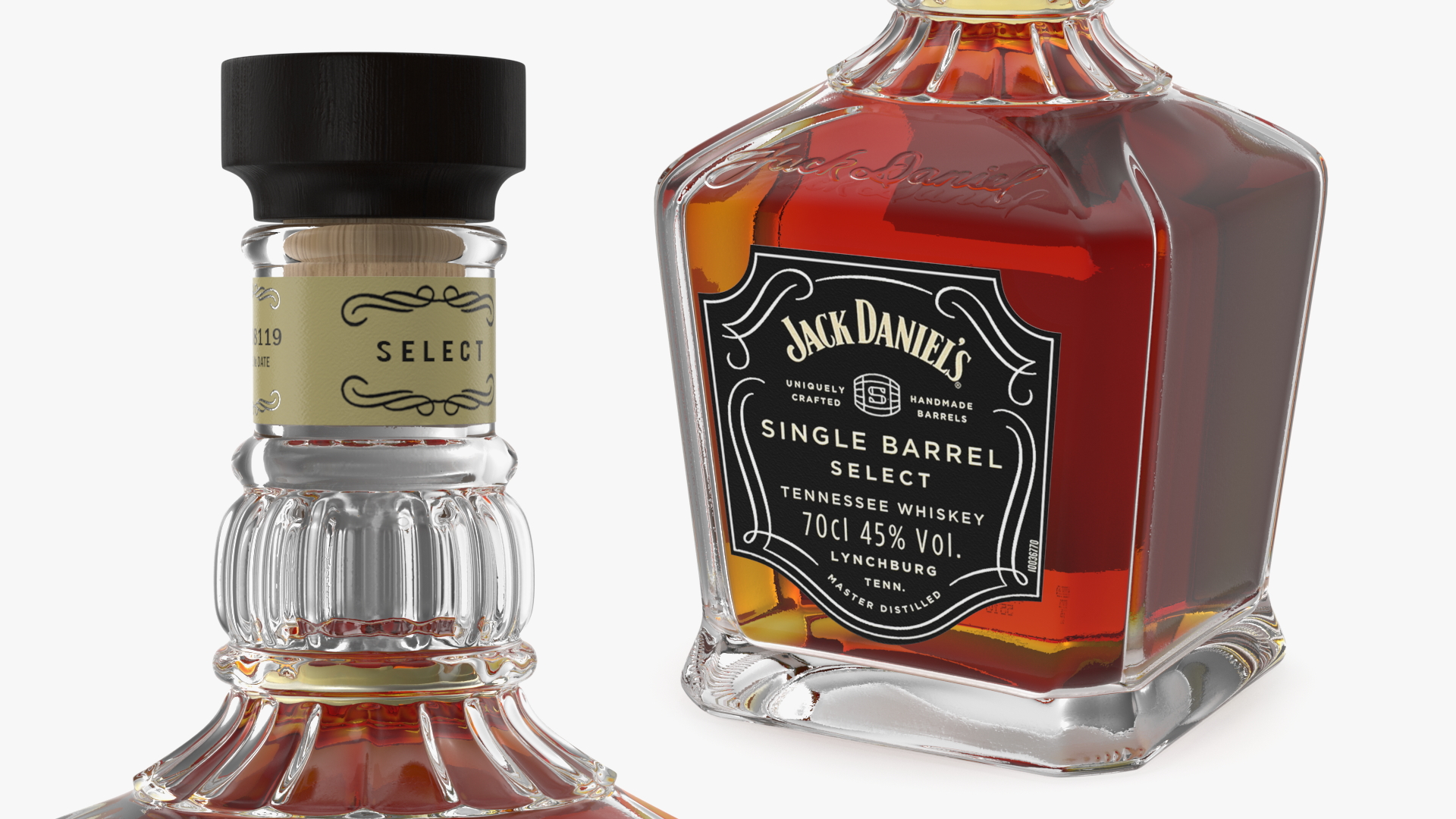 3D Jack Daniels Single Barrel Select model