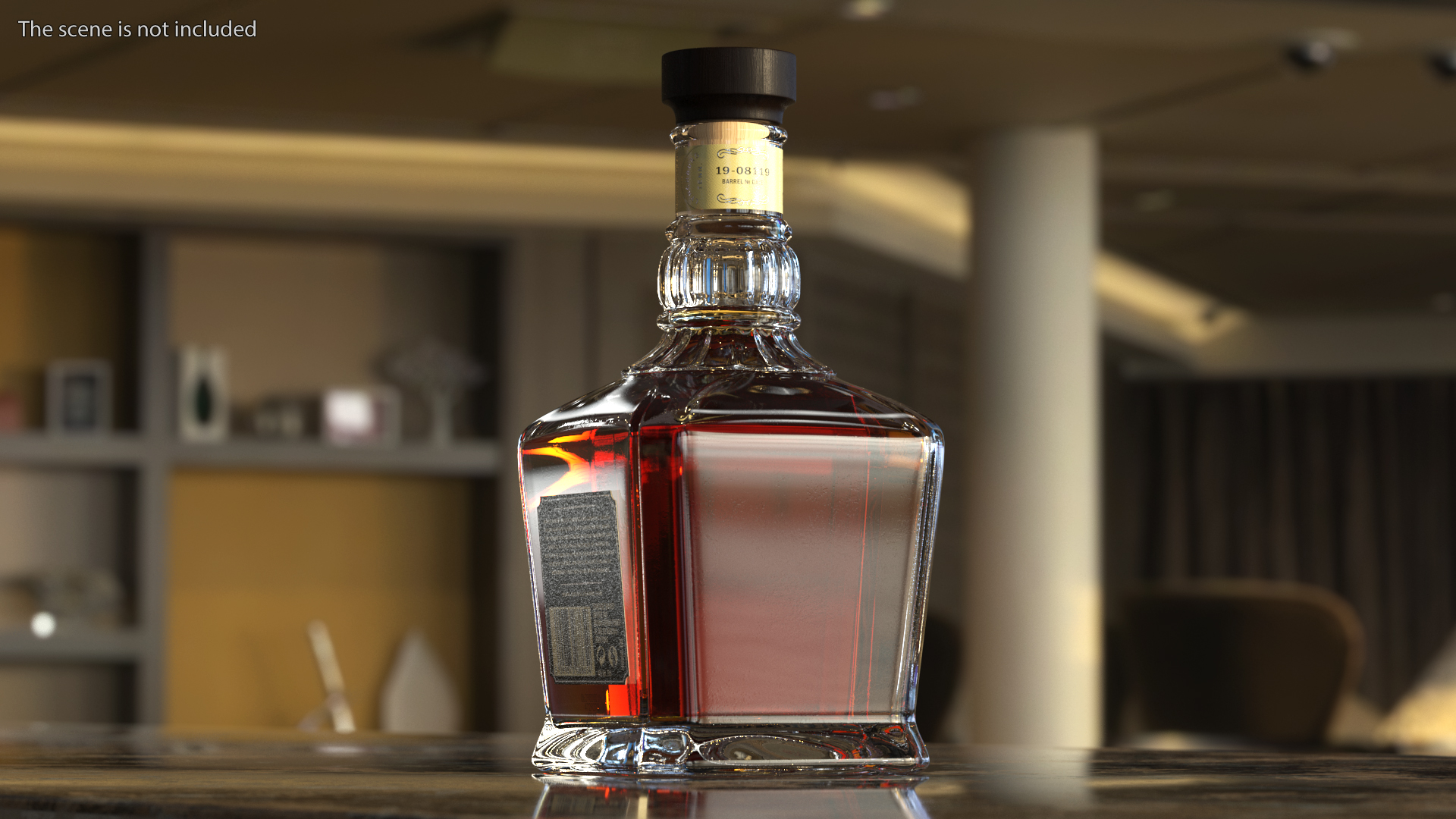3D Jack Daniels Single Barrel Select model