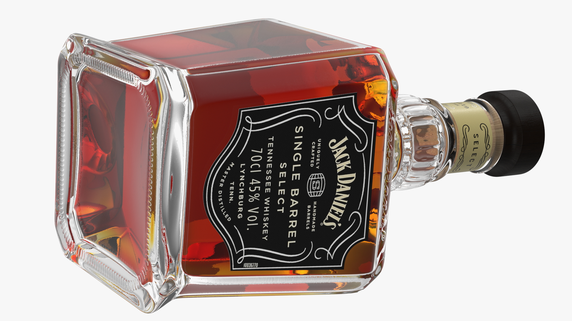 3D Jack Daniels Single Barrel Select model