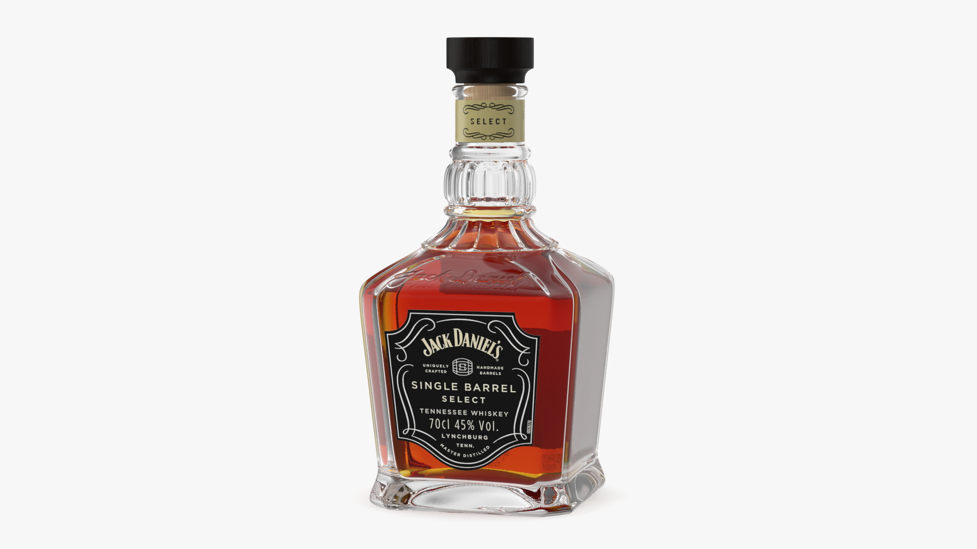 3D Jack Daniels Single Barrel Select model