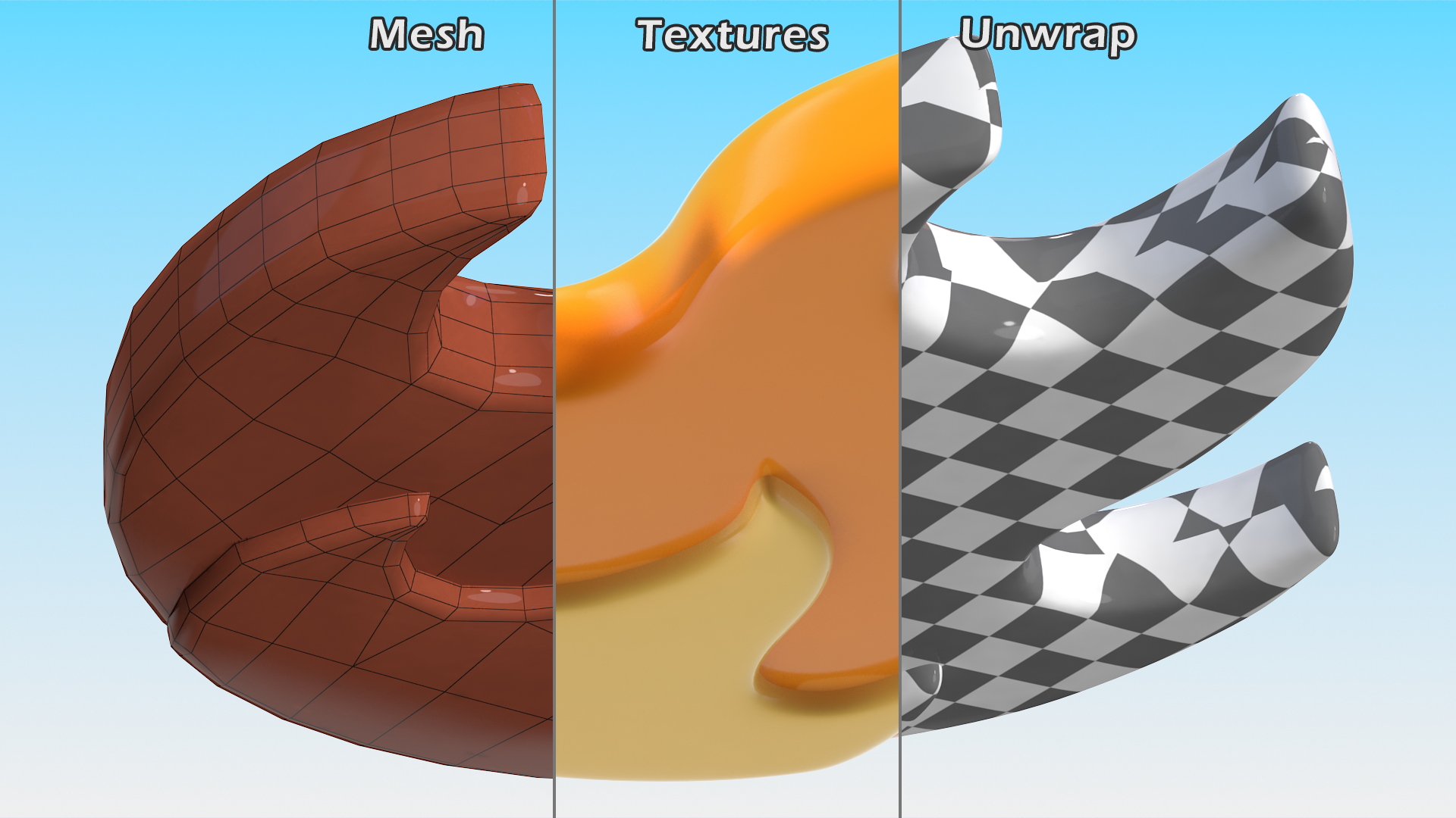 3D model Fire Emoji