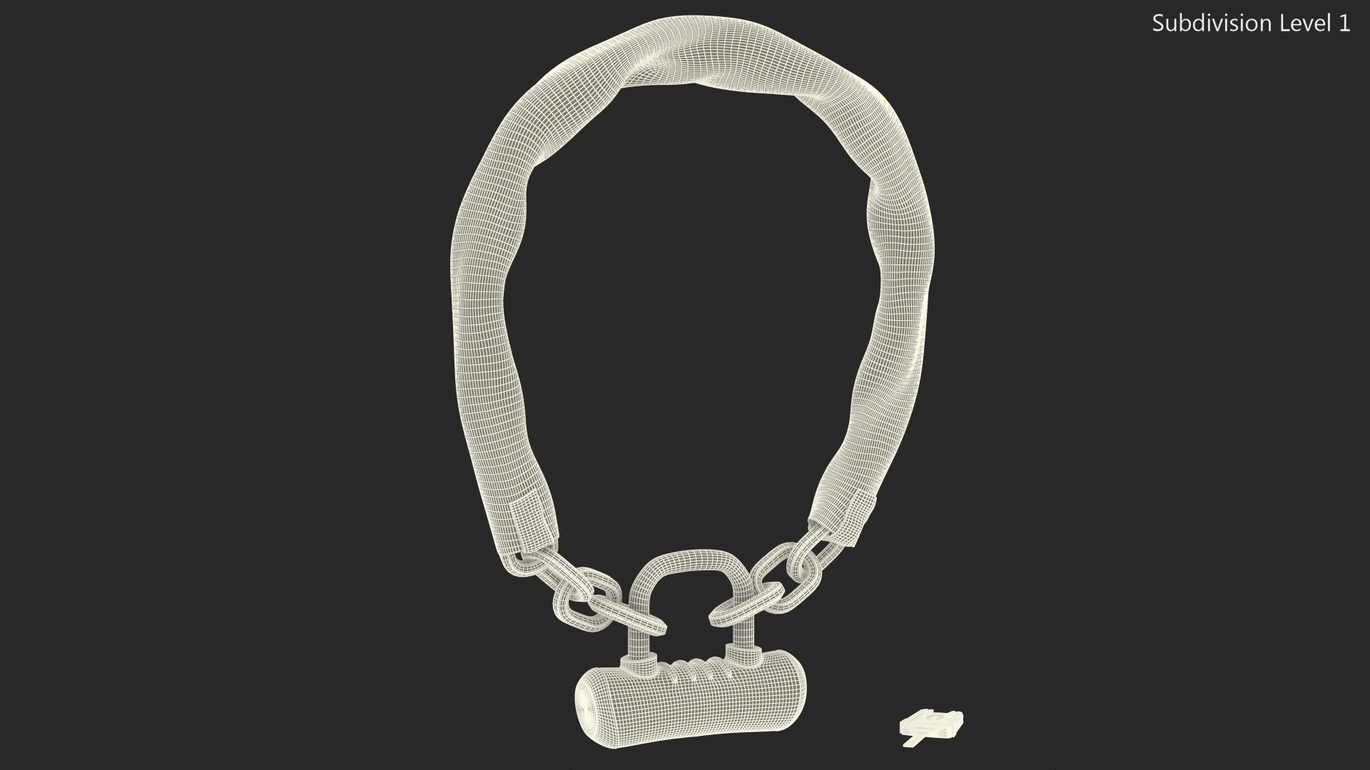 3D Heavy Duty Bike Chain Lock