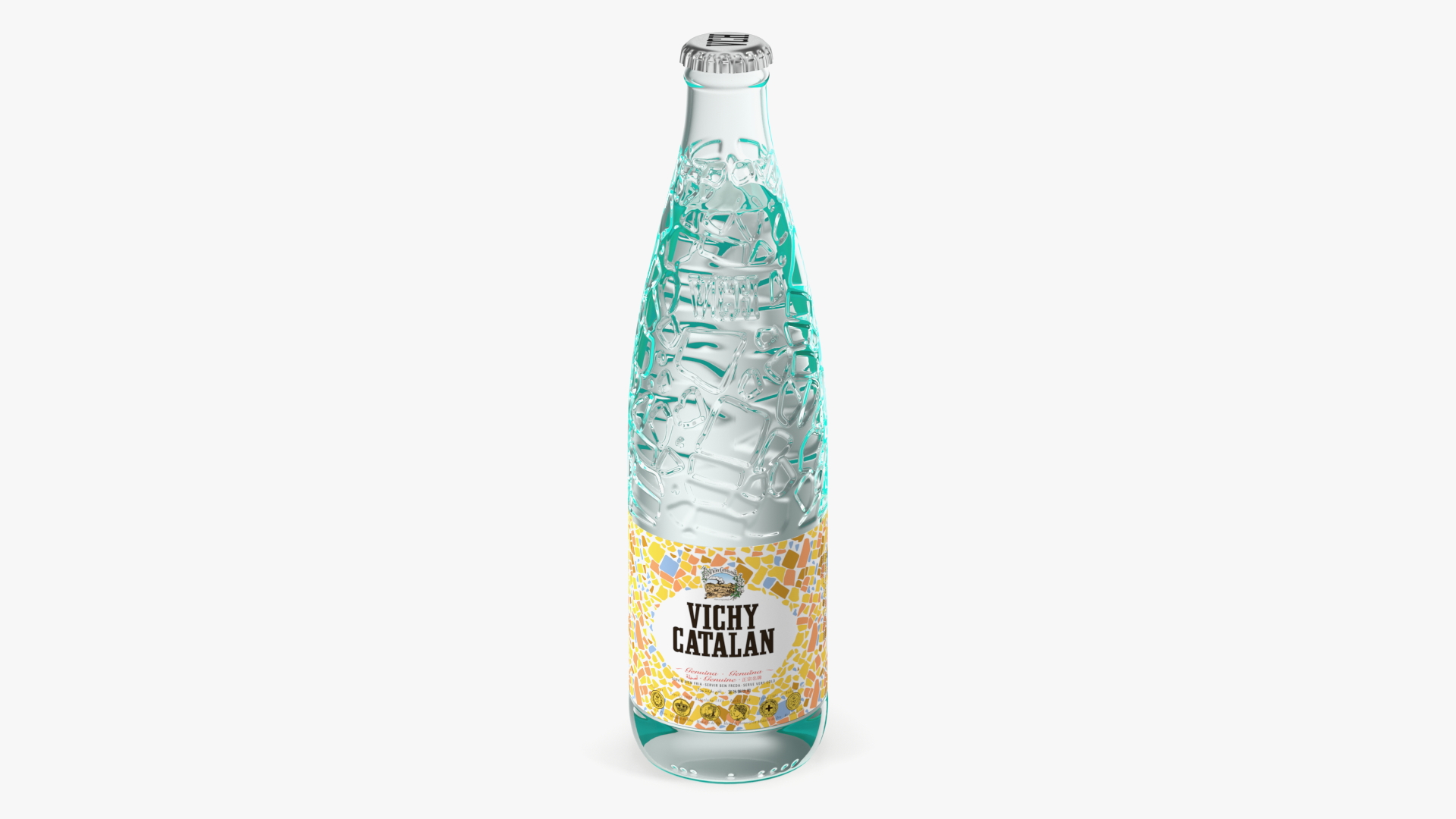 Vichy Catalan Mineral Water Bottle 3D model