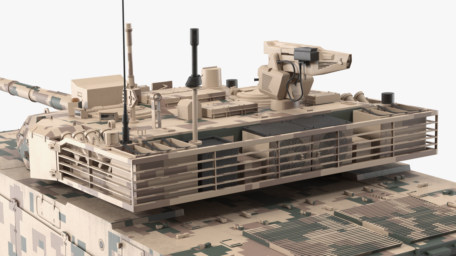 3D Norinco VT-4 Chinese Tank Rigged for Maya