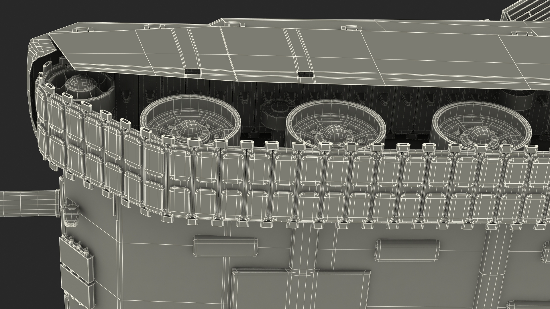 3D Norinco VT-4 Chinese Tank Rigged for Maya