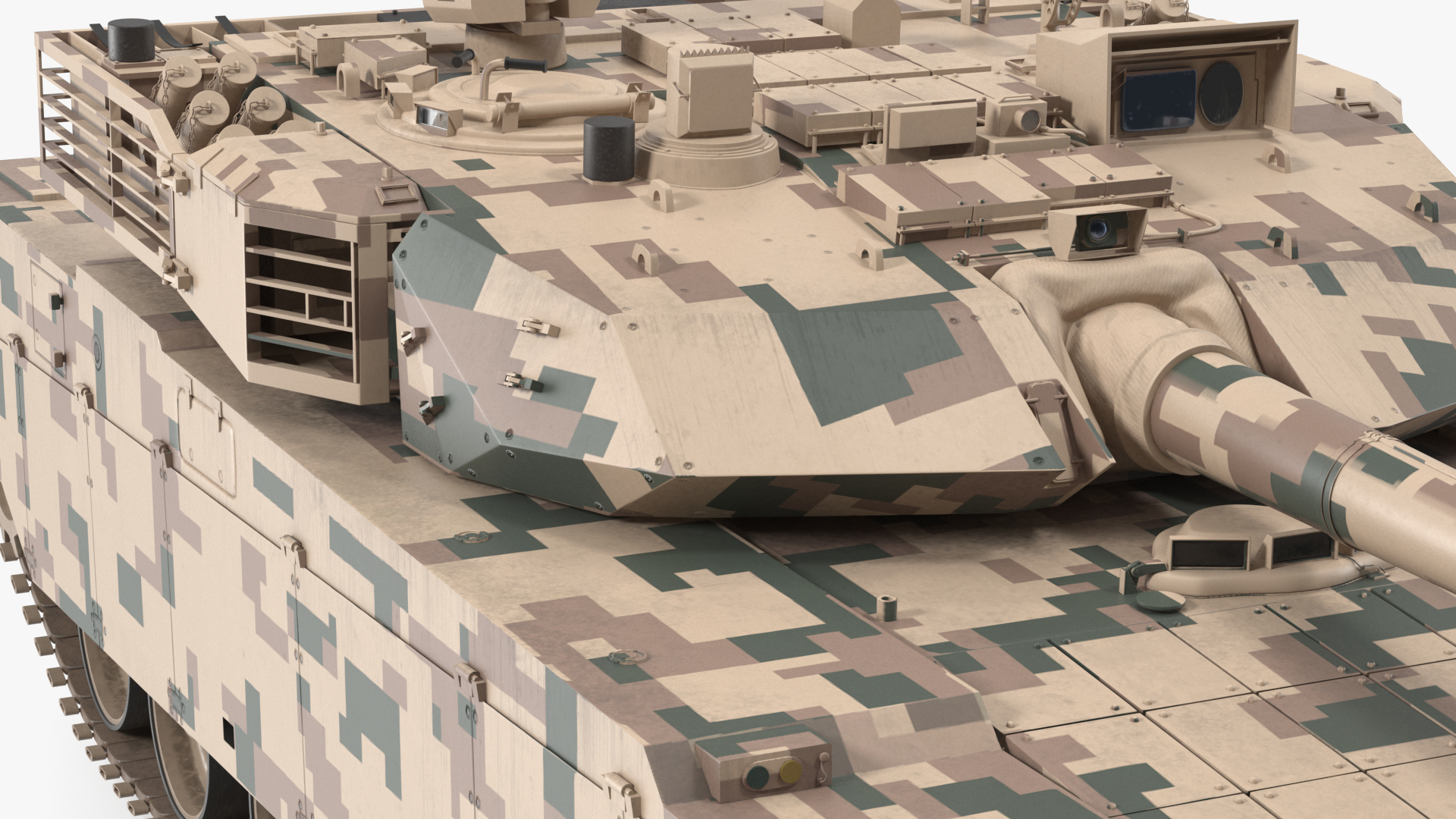 3D Norinco VT-4 Chinese Tank Rigged for Maya
