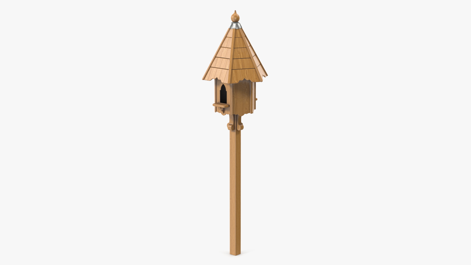 Windsor Two Nest Dovecote Wooden 3D