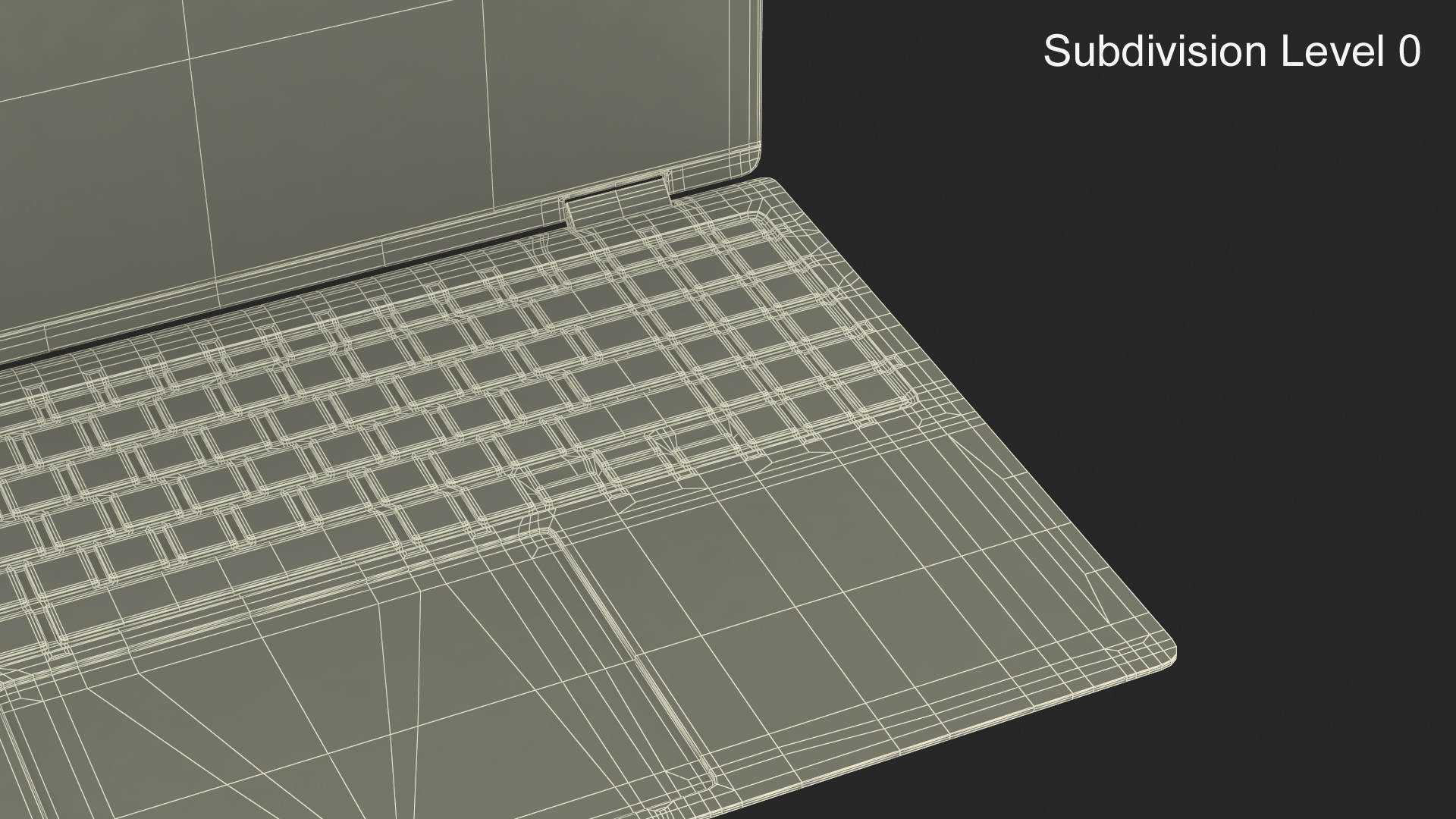 Laptop Intel Core Ultra7 3D model