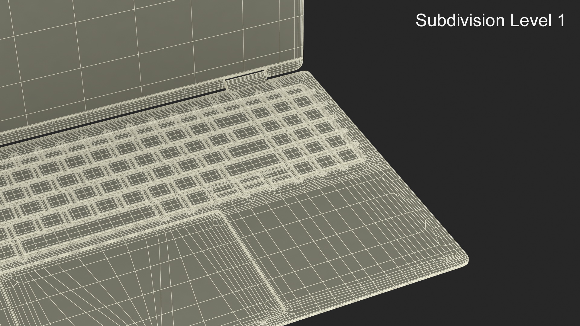Laptop Intel Core Ultra7 3D model