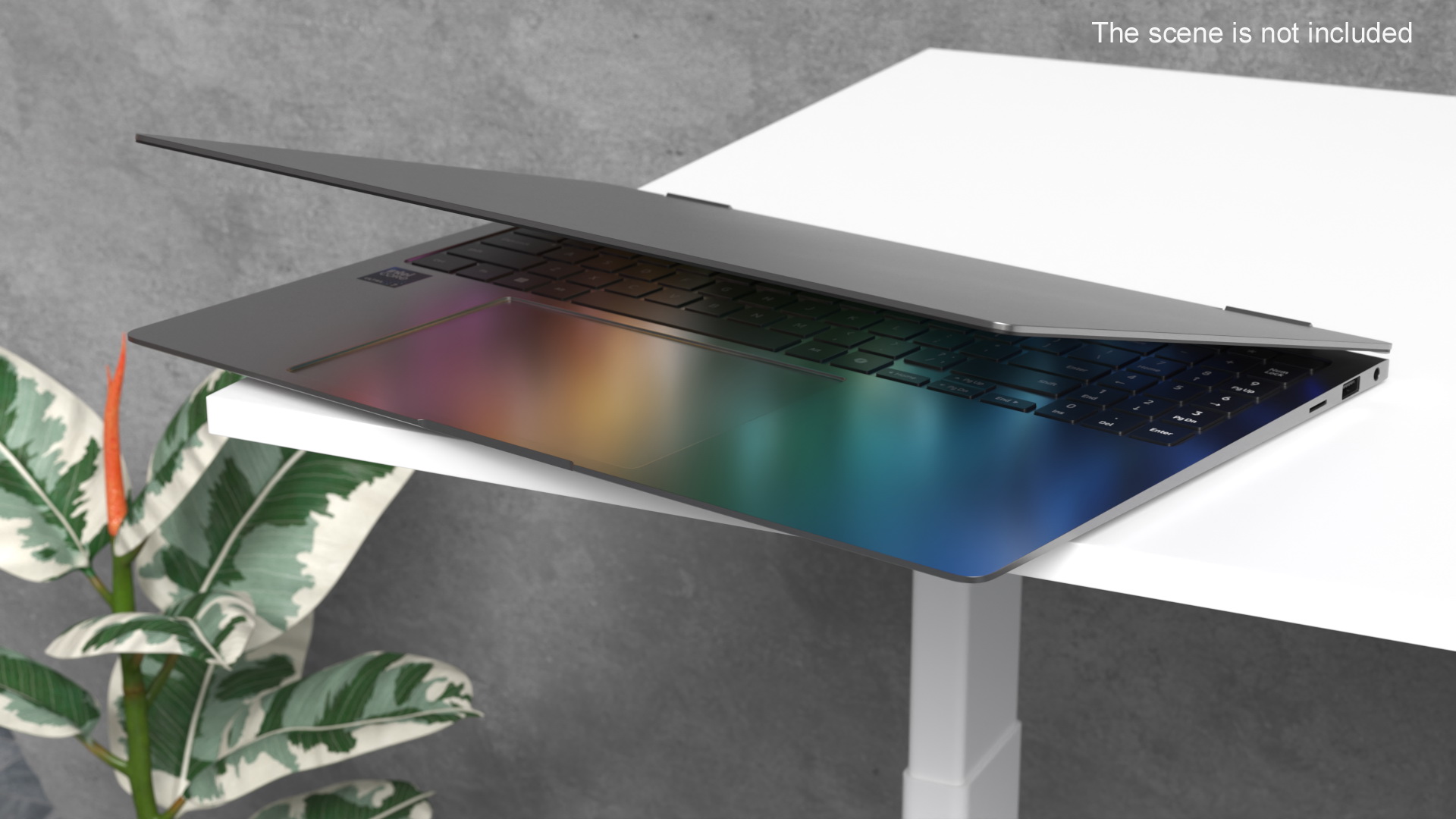 Laptop Intel Core Ultra7 3D model