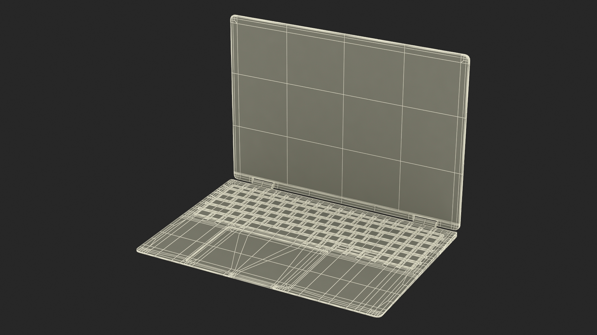 Laptop Intel Core Ultra7 3D model