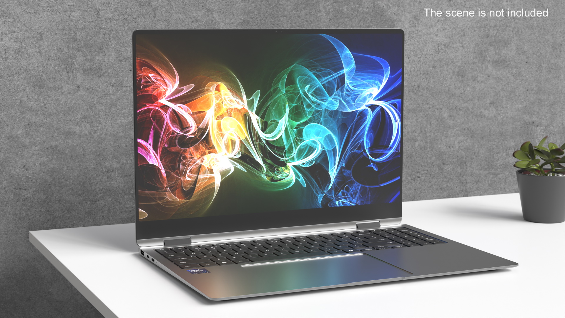 Laptop Intel Core Ultra7 3D model