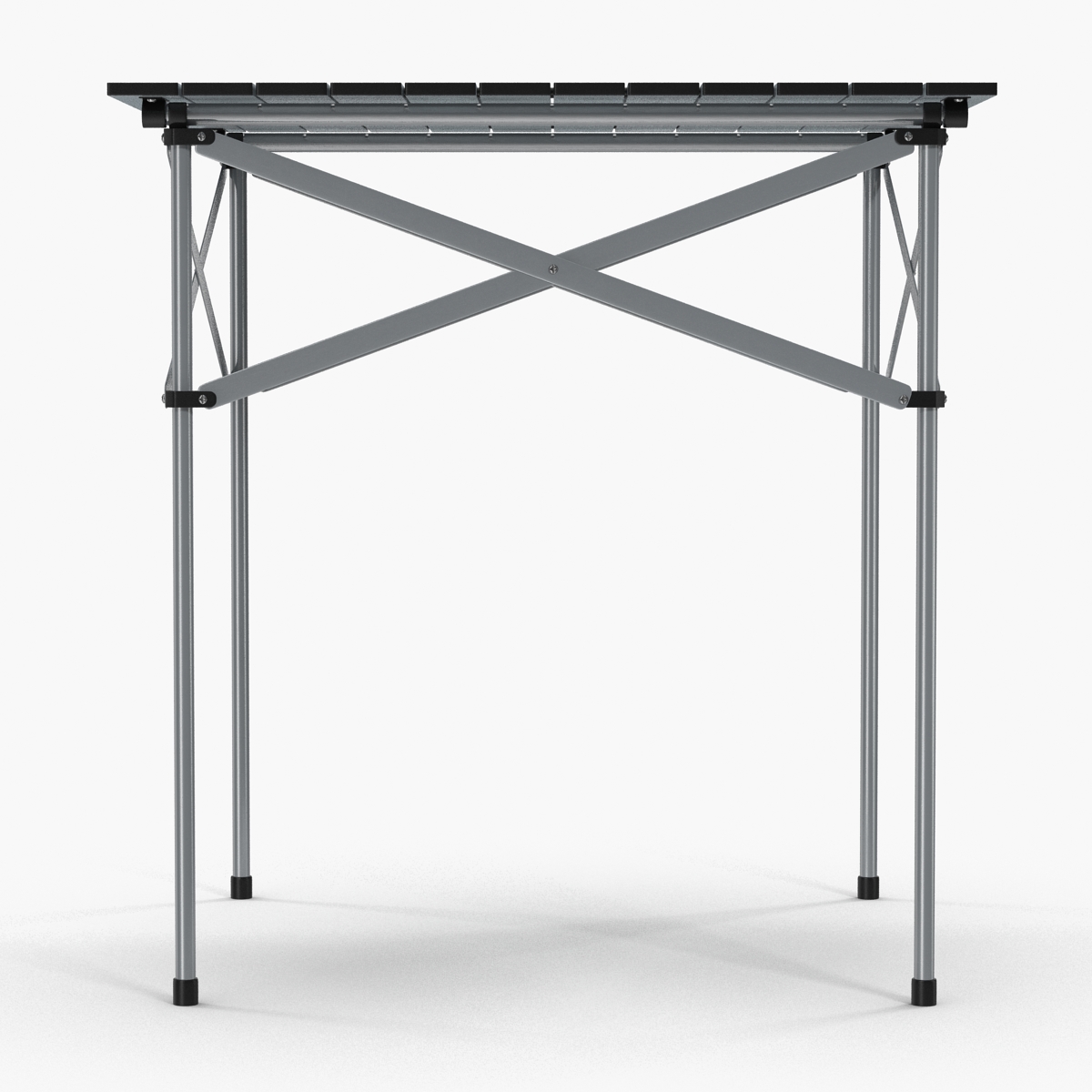 Aluminum Picnic Table Folding 3D model