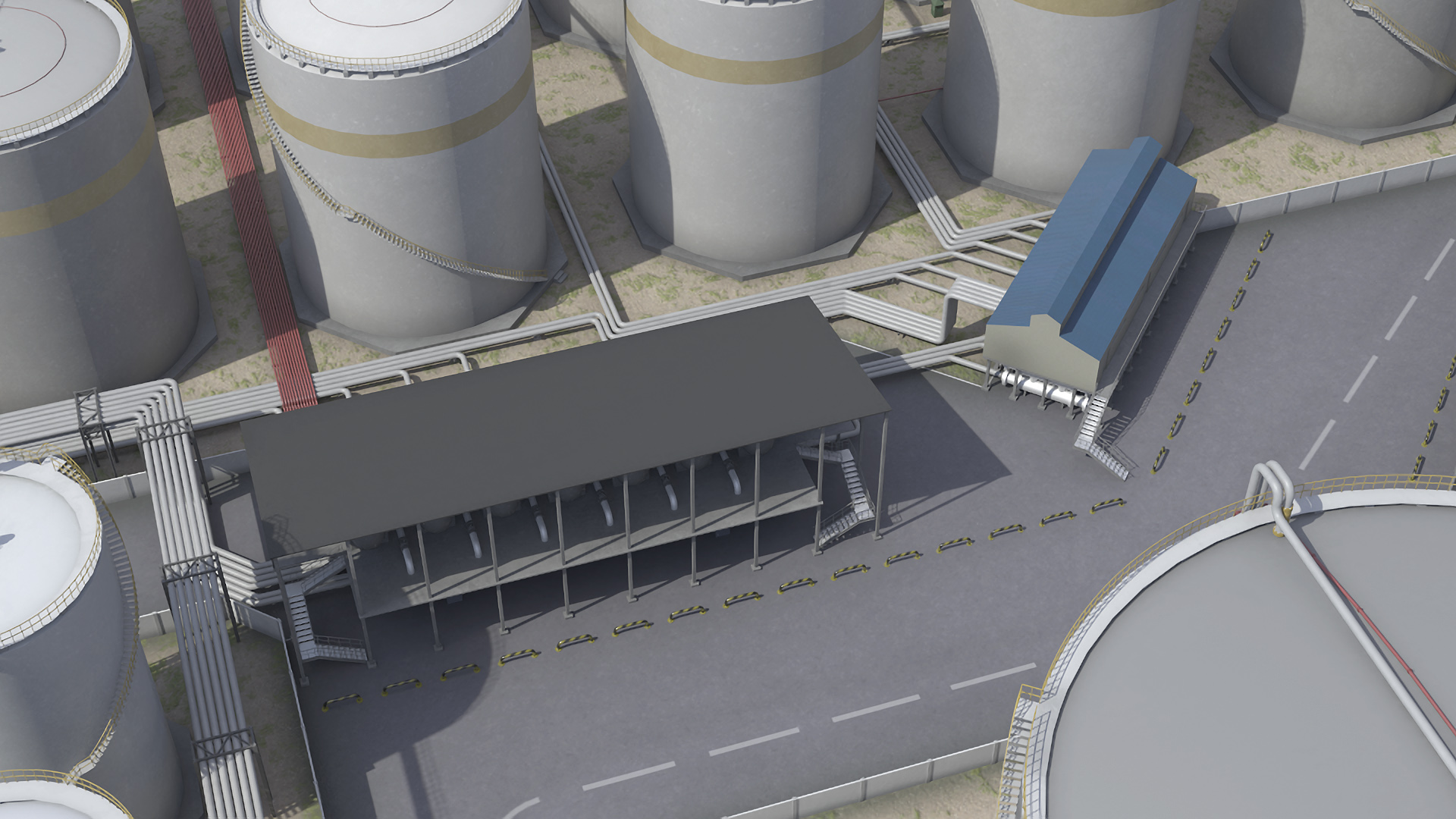 LNG Terminal 3D