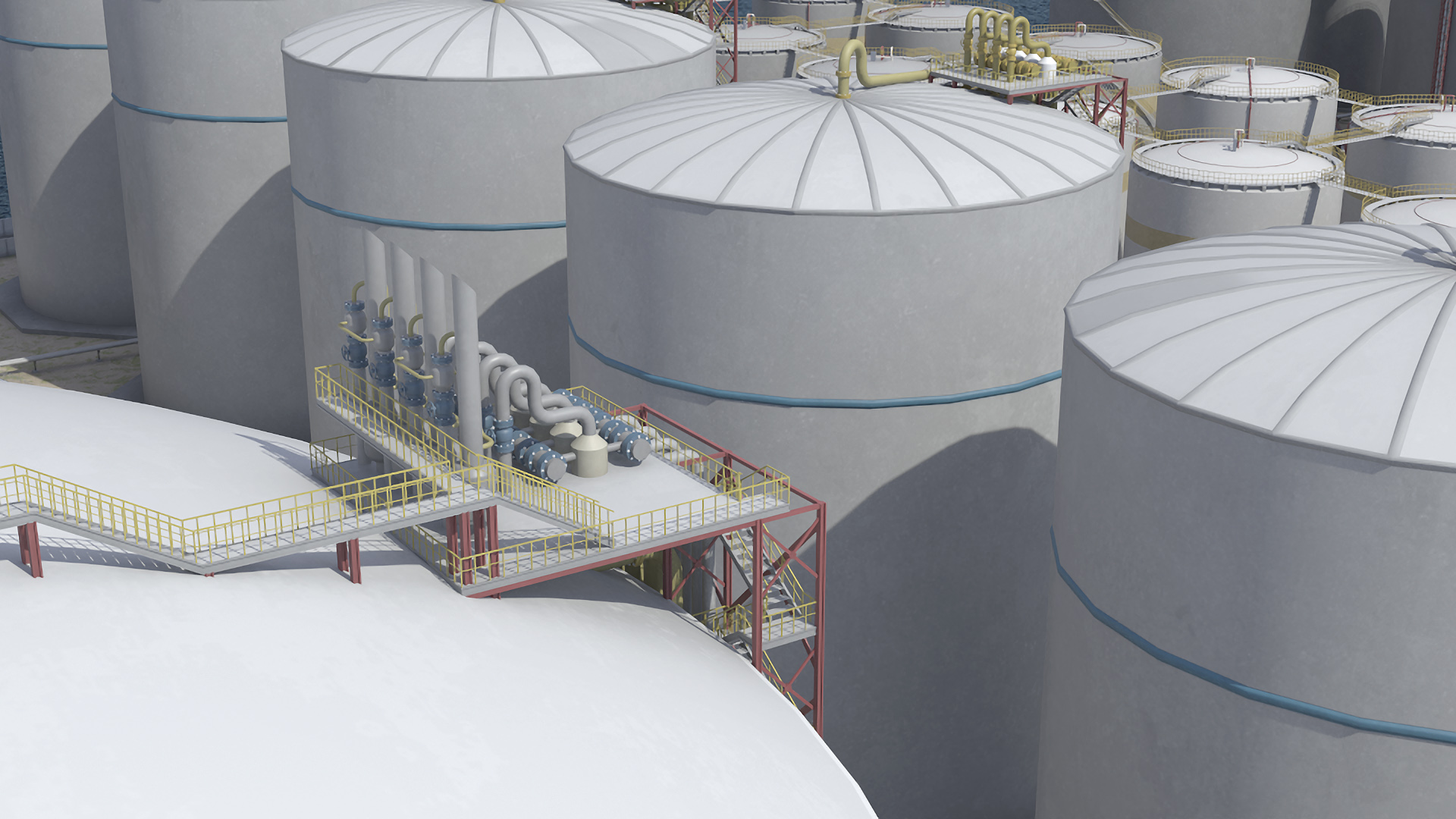 LNG Terminal 3D