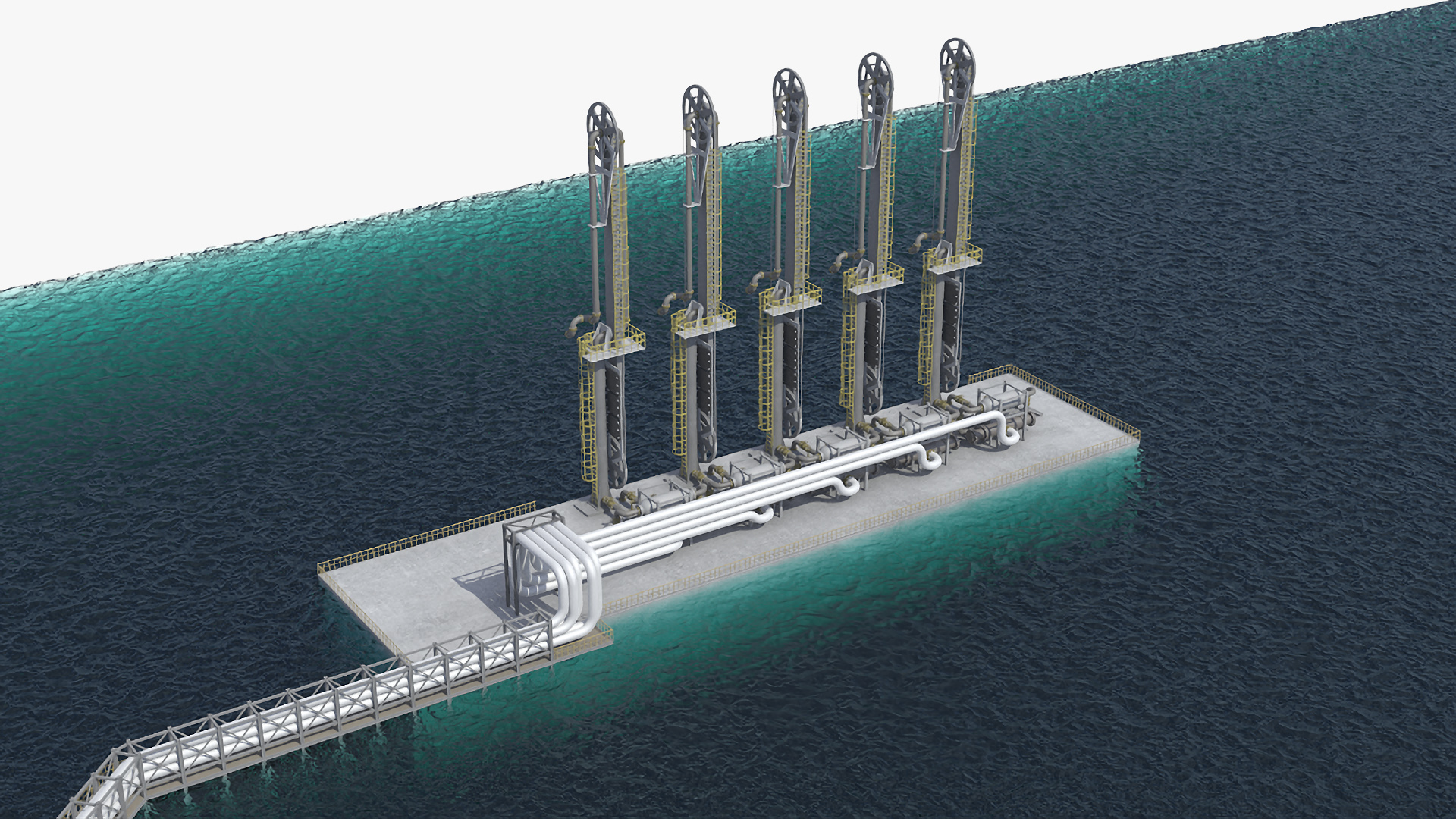 LNG Terminal 3D