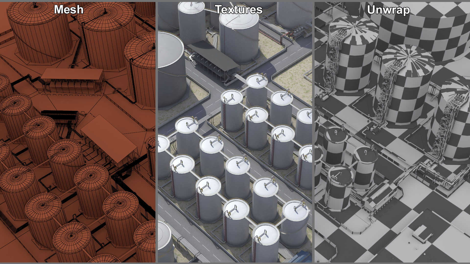 LNG Terminal 3D