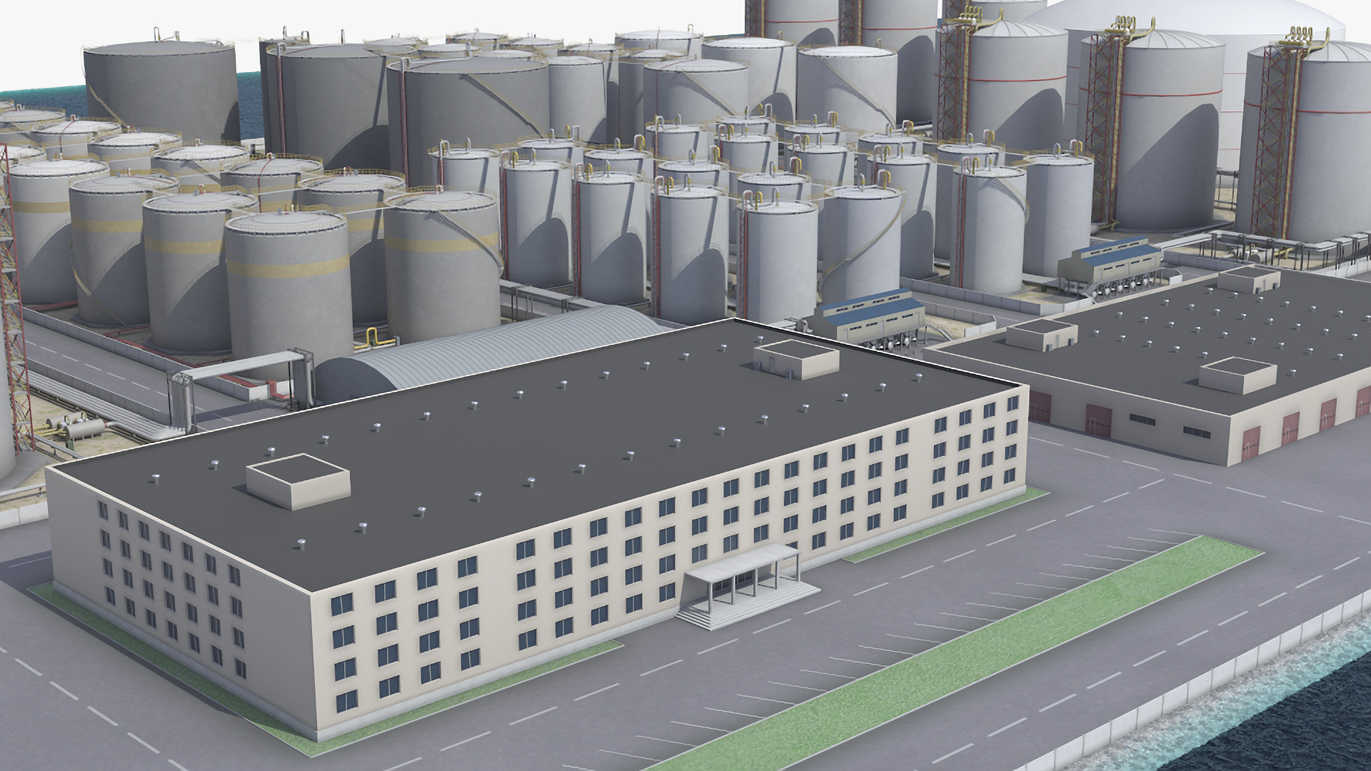 LNG Terminal 3D
