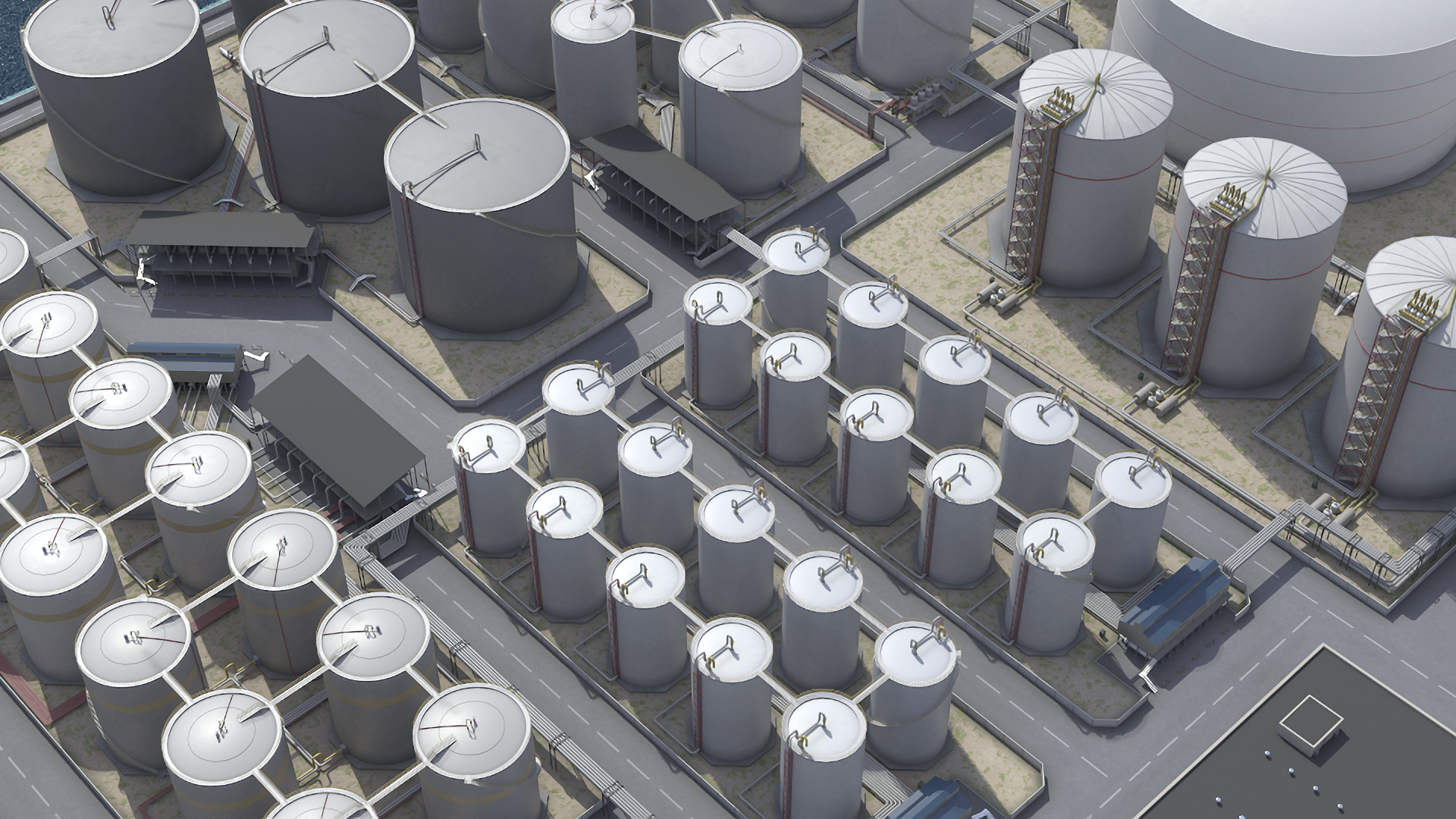 LNG Terminal 3D