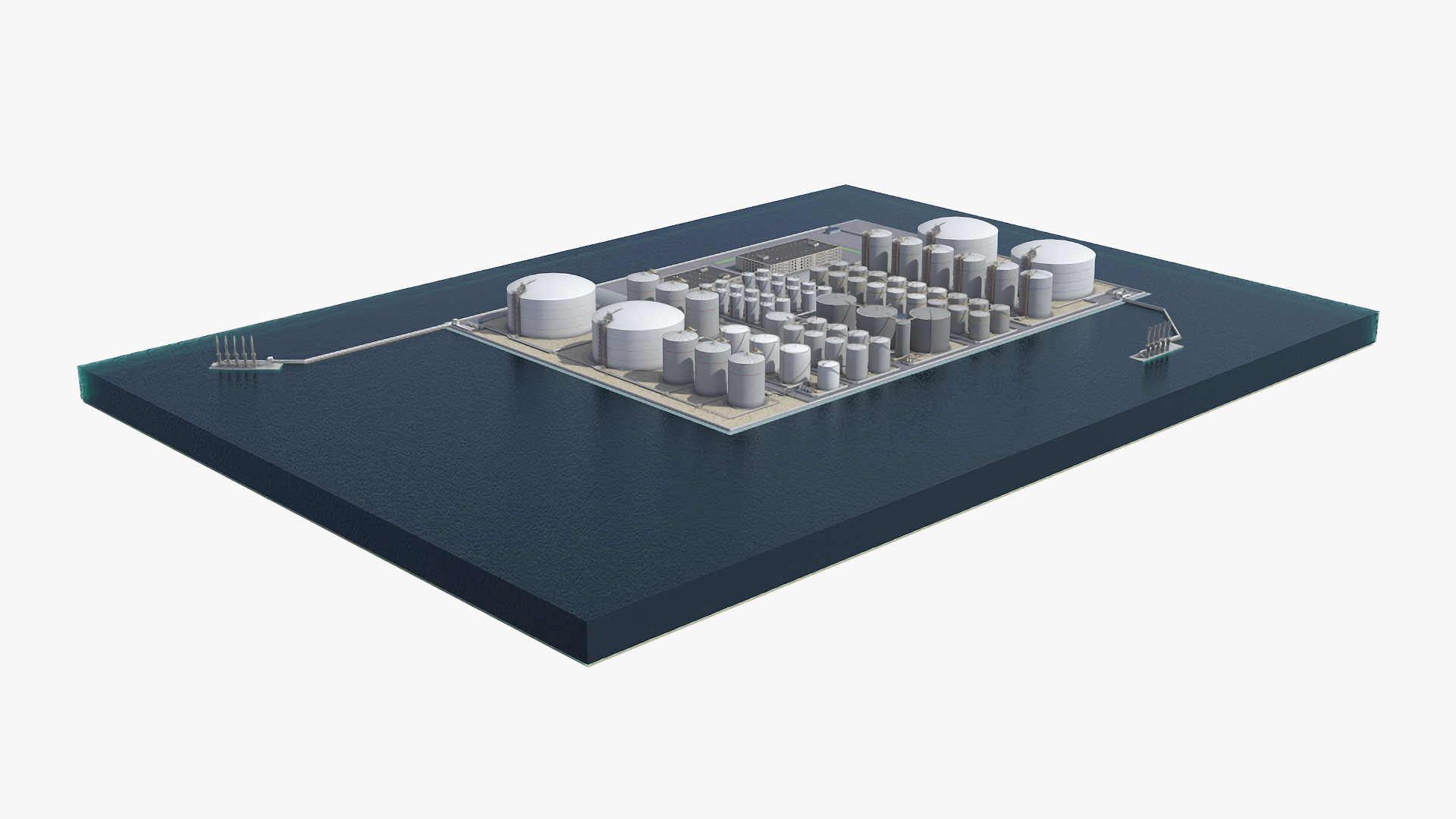 LNG Terminal 3D