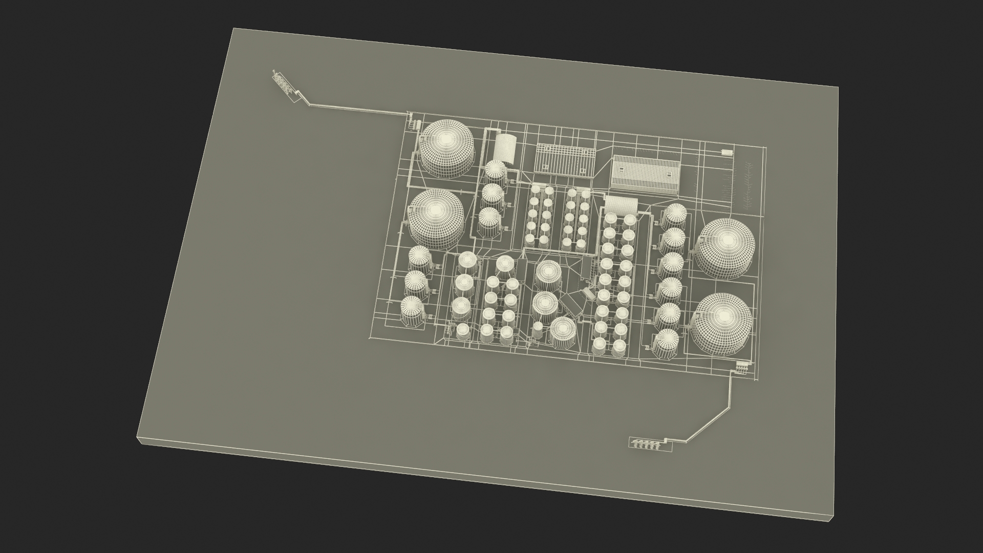 LNG Terminal 3D