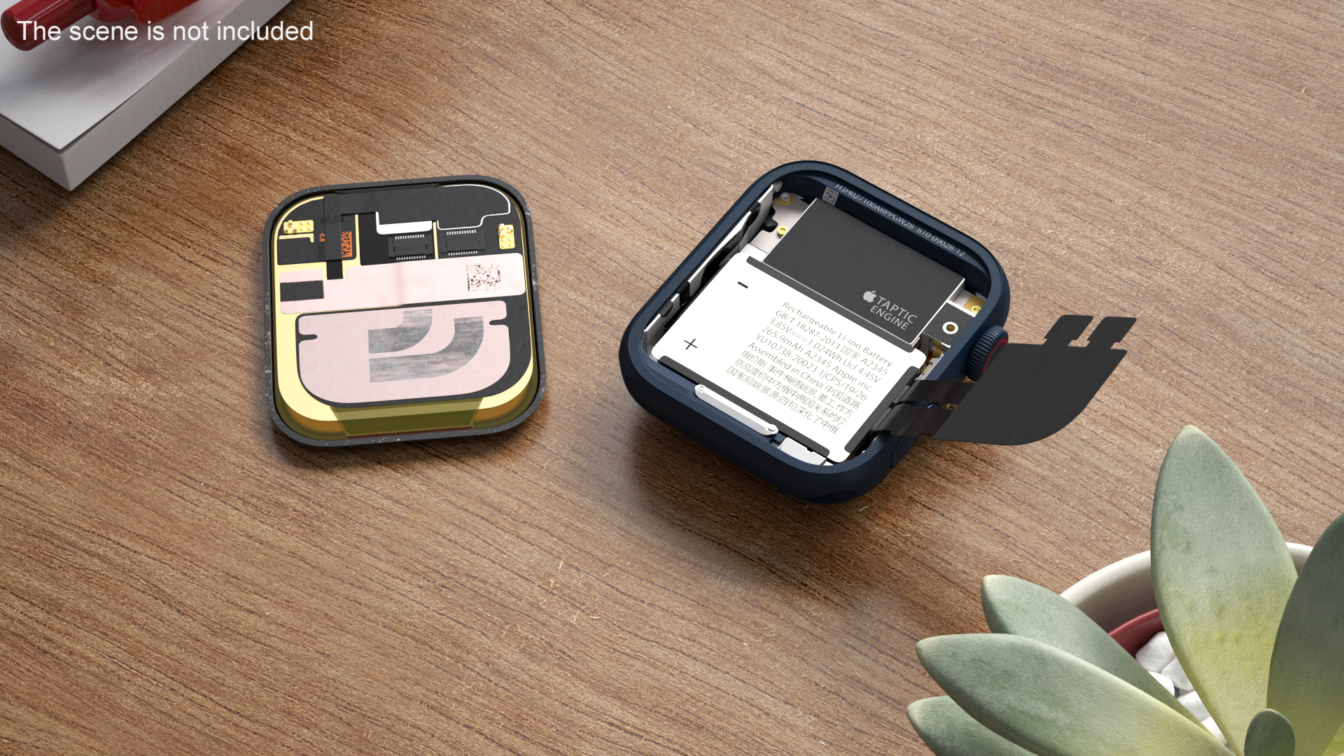 3D Apple Watch SE Casing Open