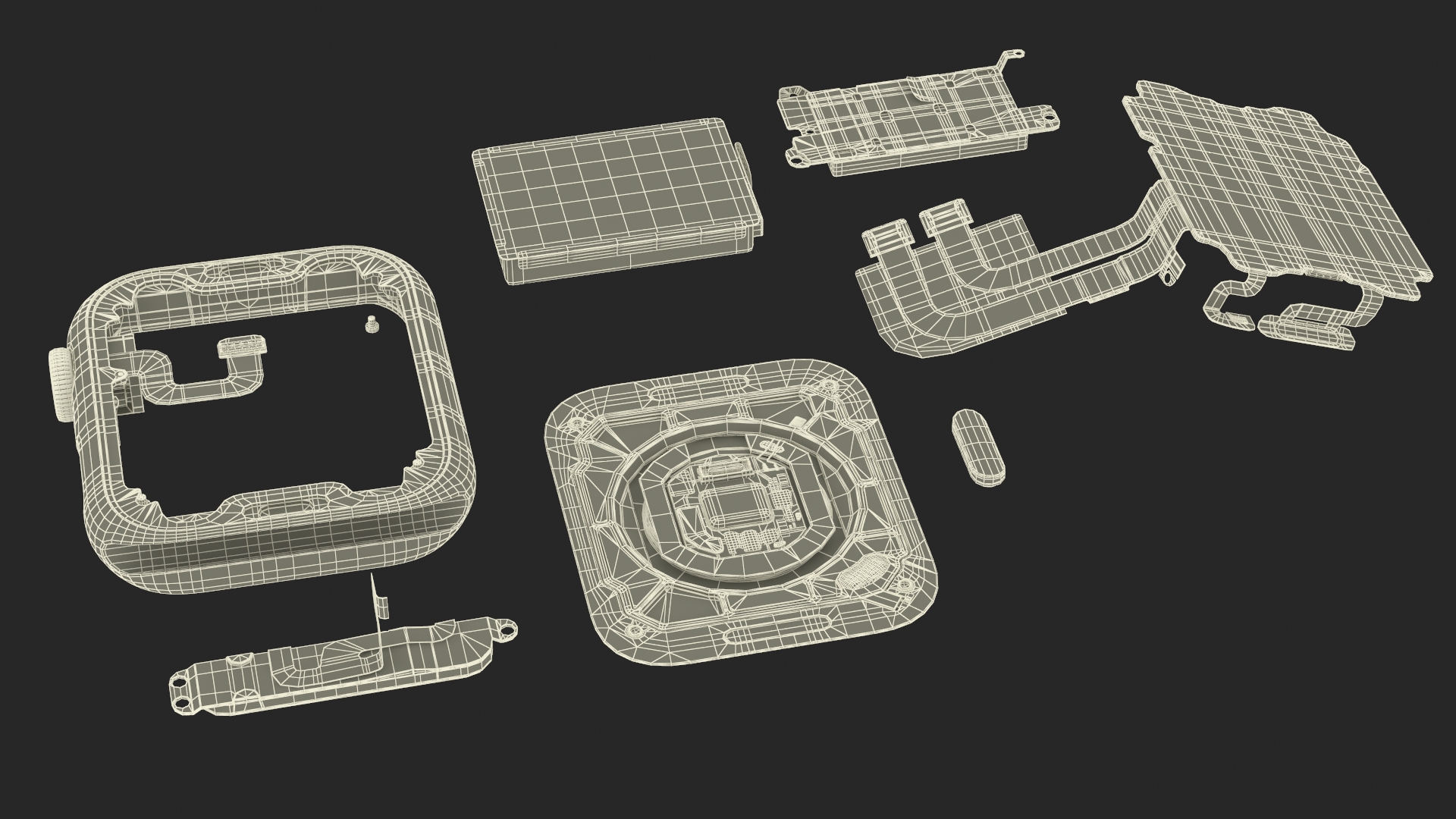 3D Apple Watch SE Casing Open