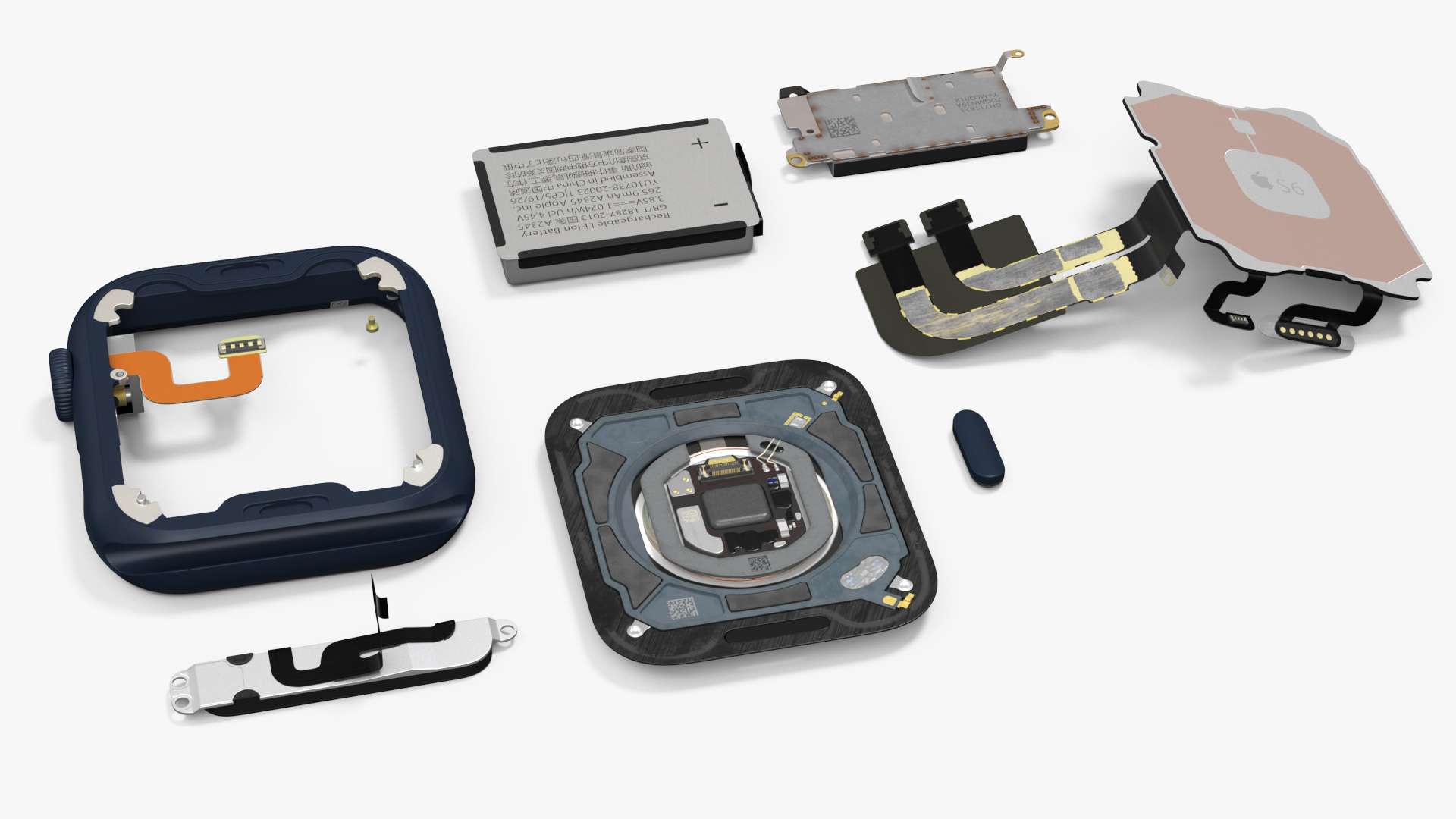 3D Apple Watch SE Casing Open