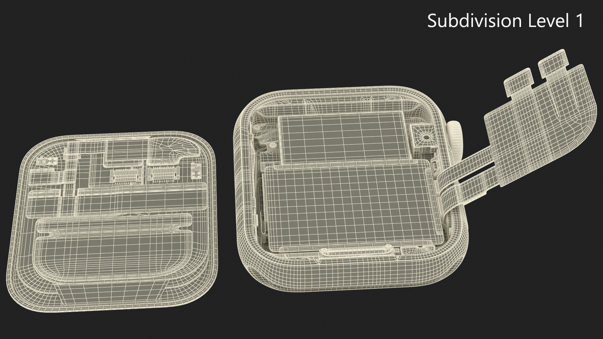 3D Apple Watch SE Casing Open