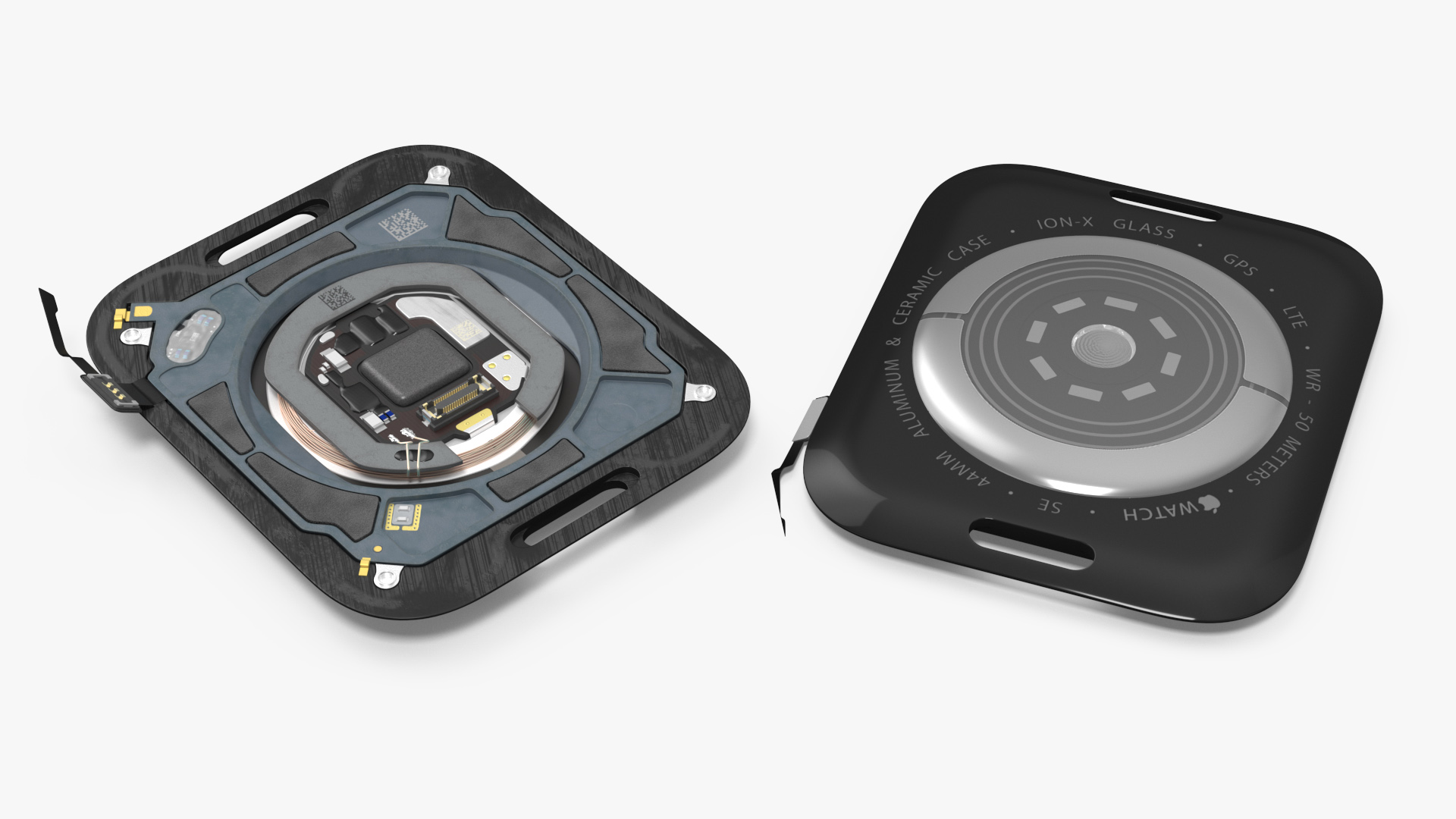 3D Apple Watch SE Casing Open