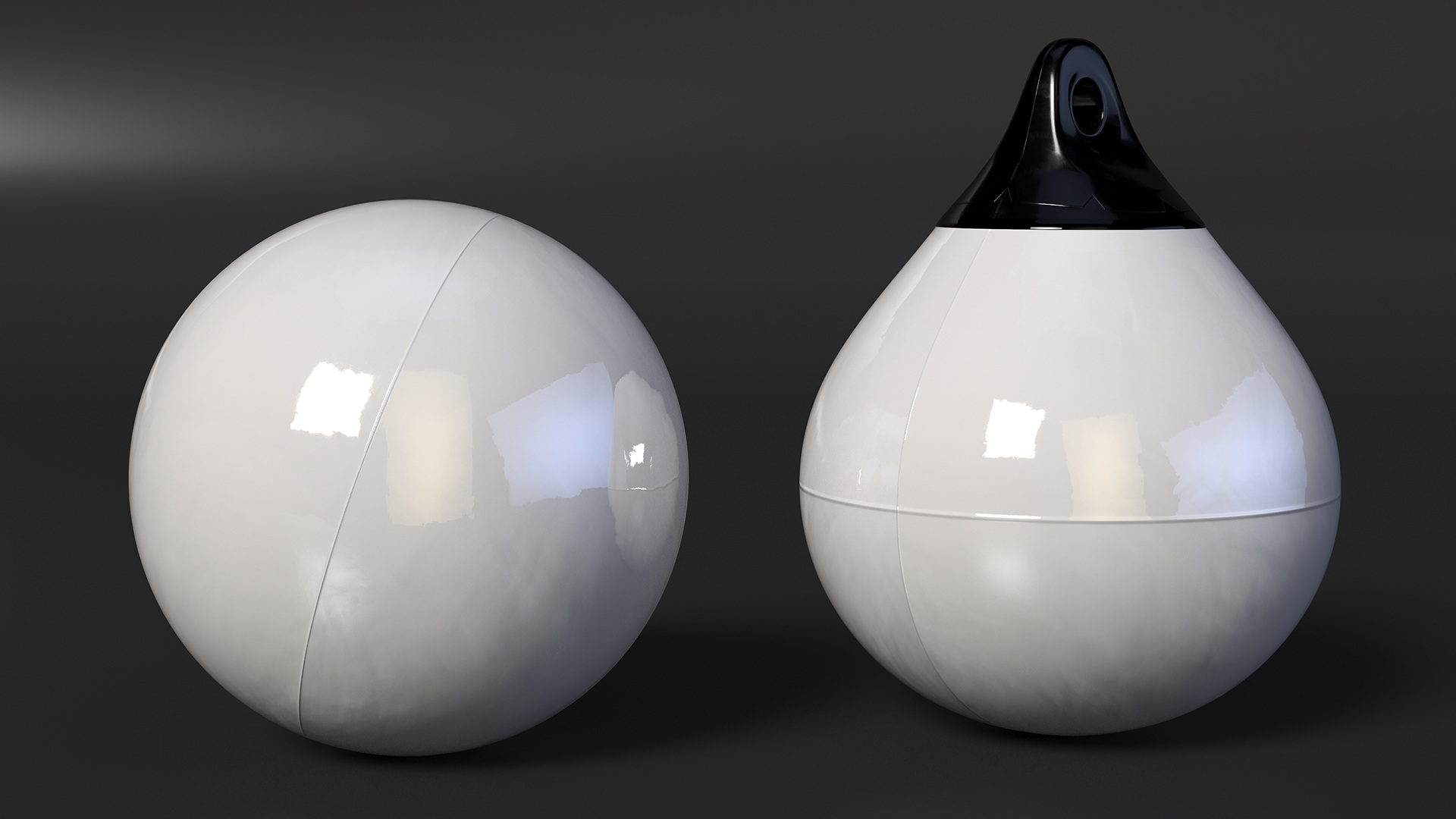 3D model White All Purpose A4 Buoy