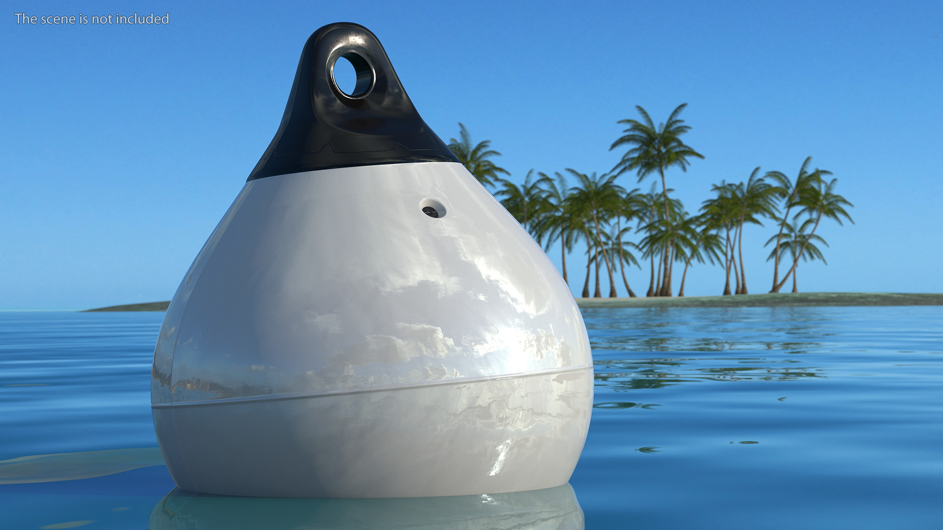 3D model White All Purpose A4 Buoy