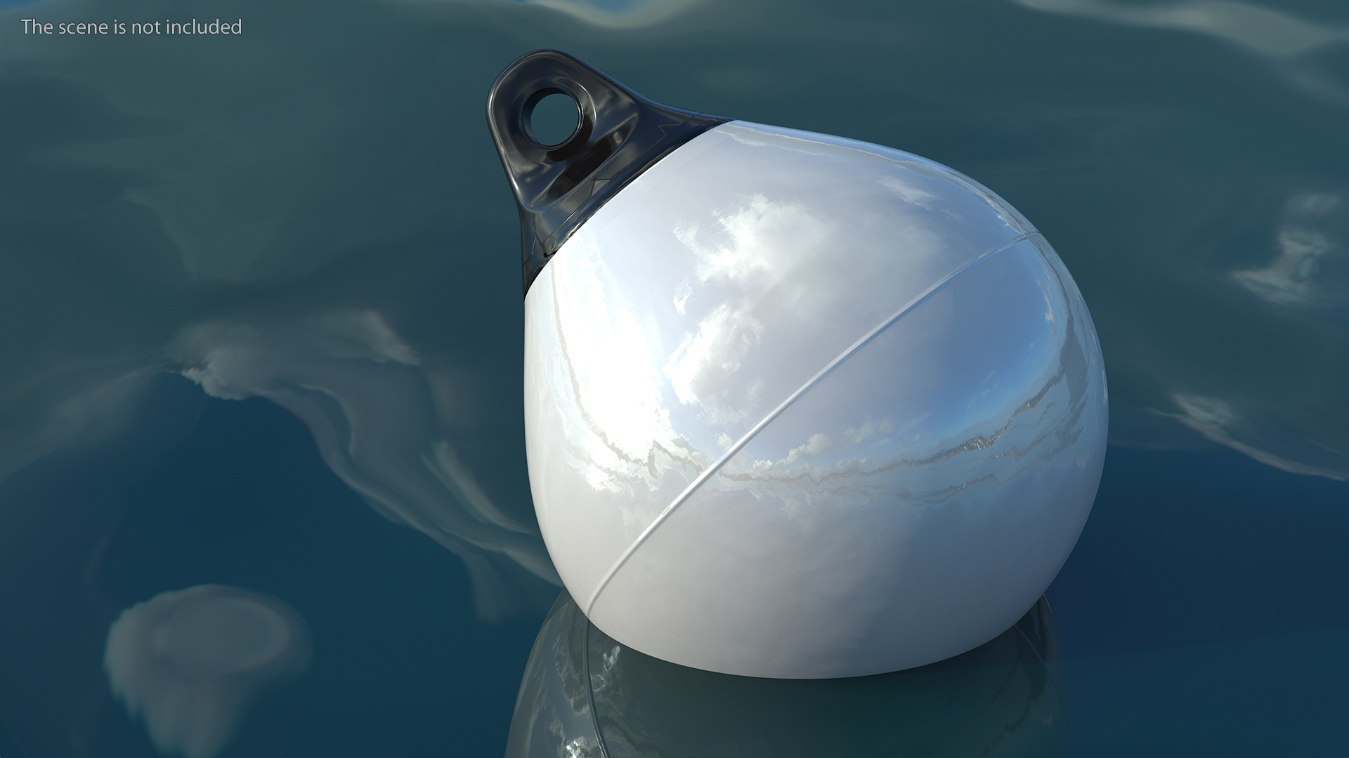 3D model White All Purpose A4 Buoy