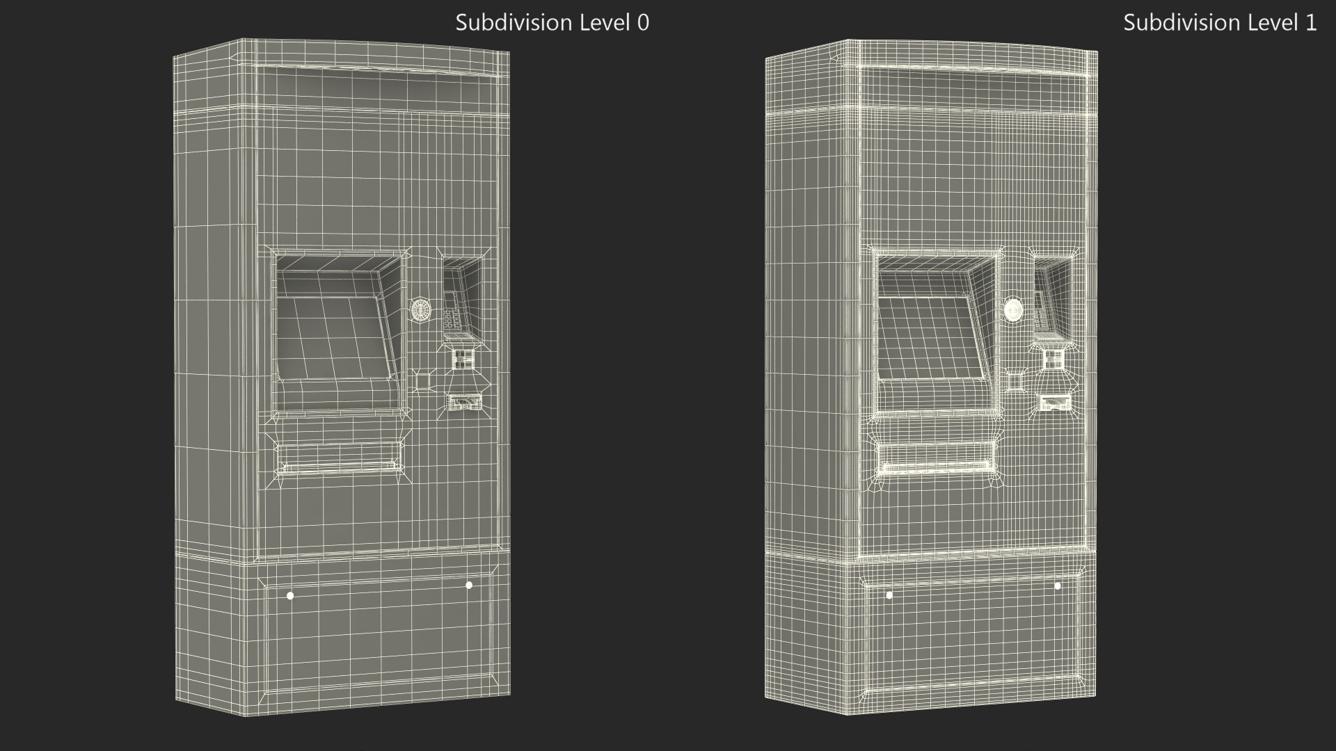 Self Service Ticket Machine 3D