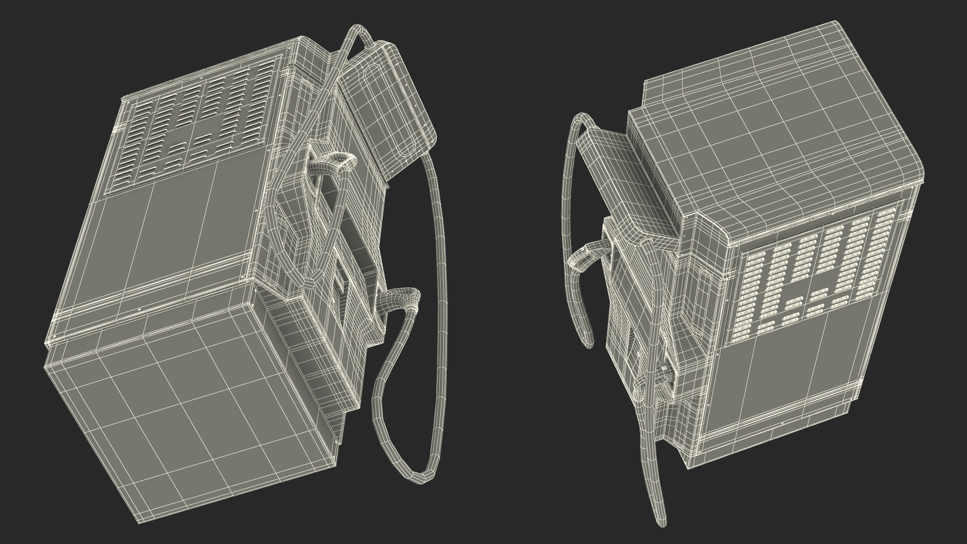 3D model Freewire Ultrafast EV Boost Charger 200 Rigged for Maya