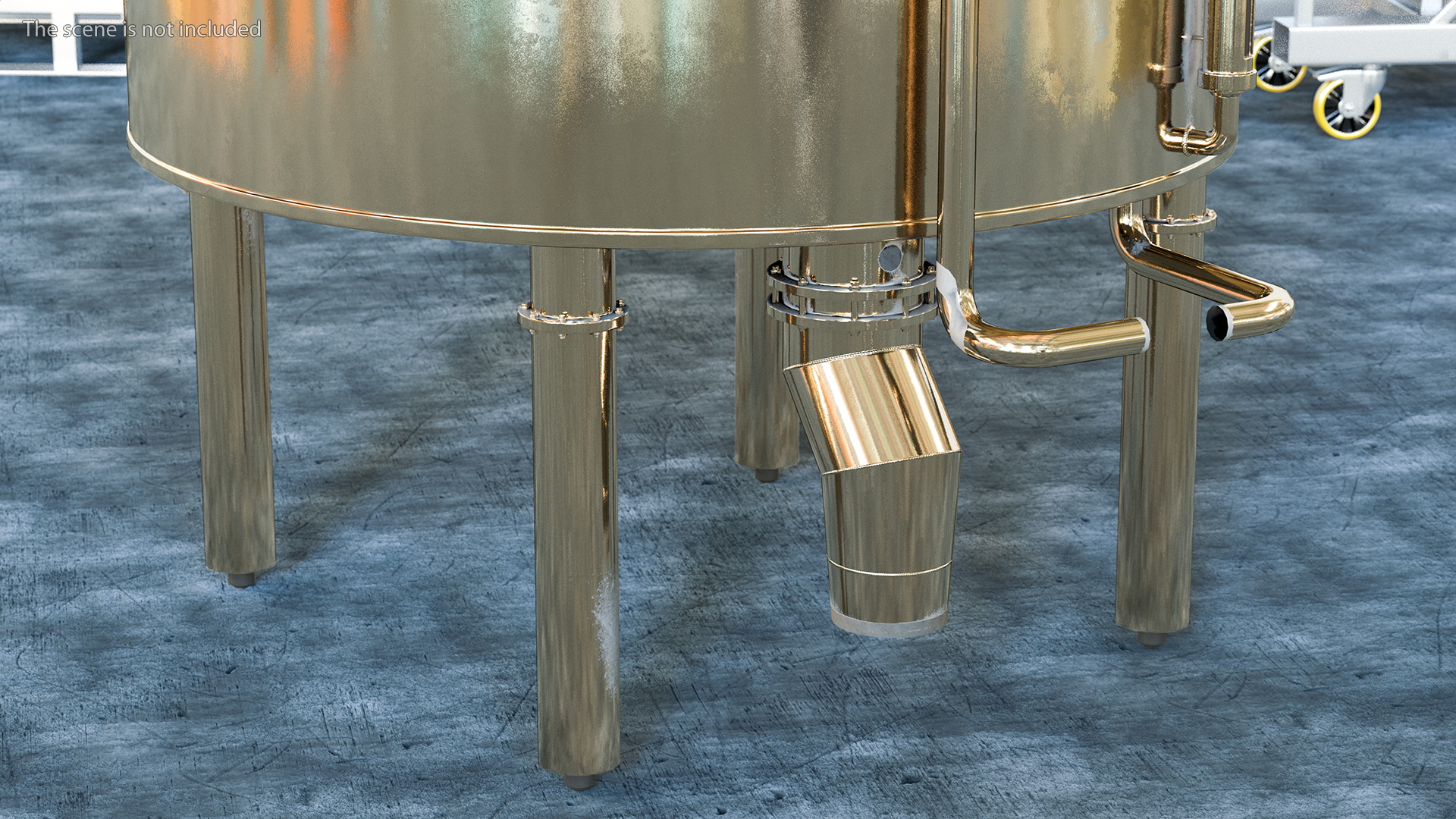 3D model Distillation Cooling Tank