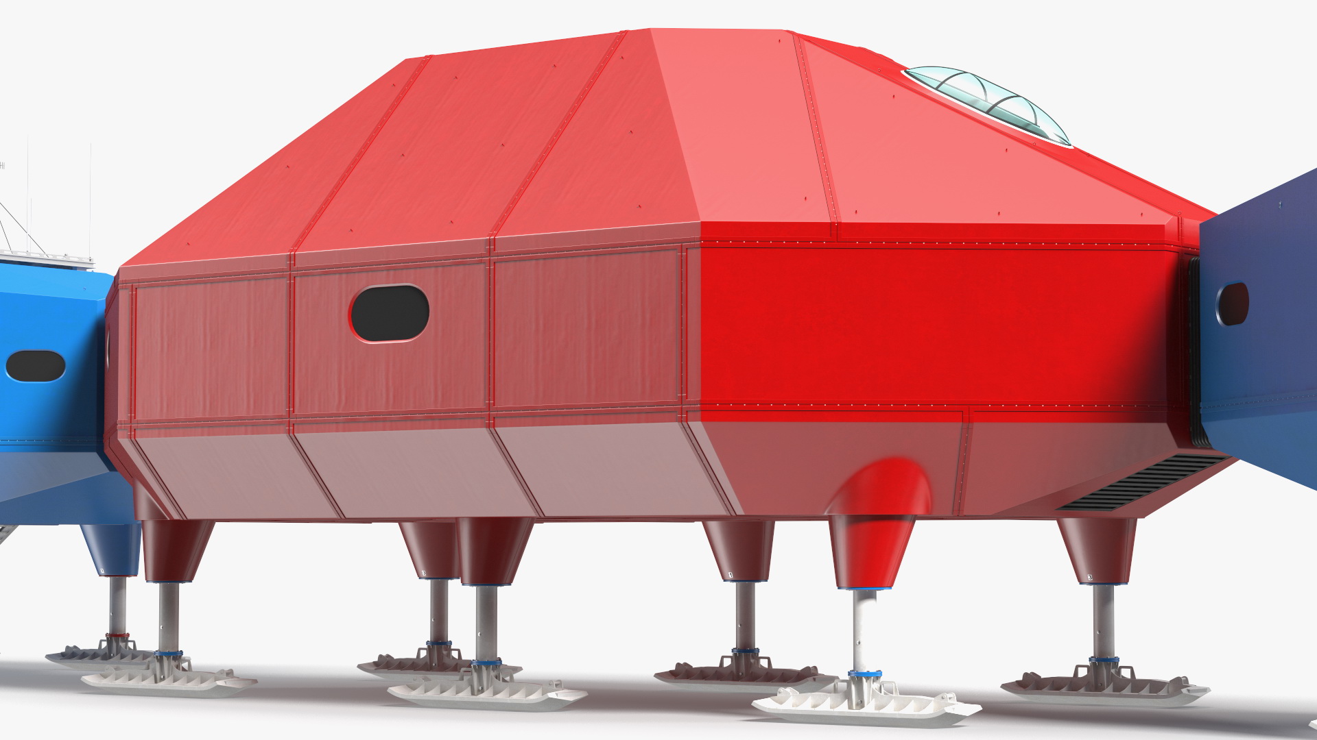 Arctic and Antarctic Mobile Research Station 3D model