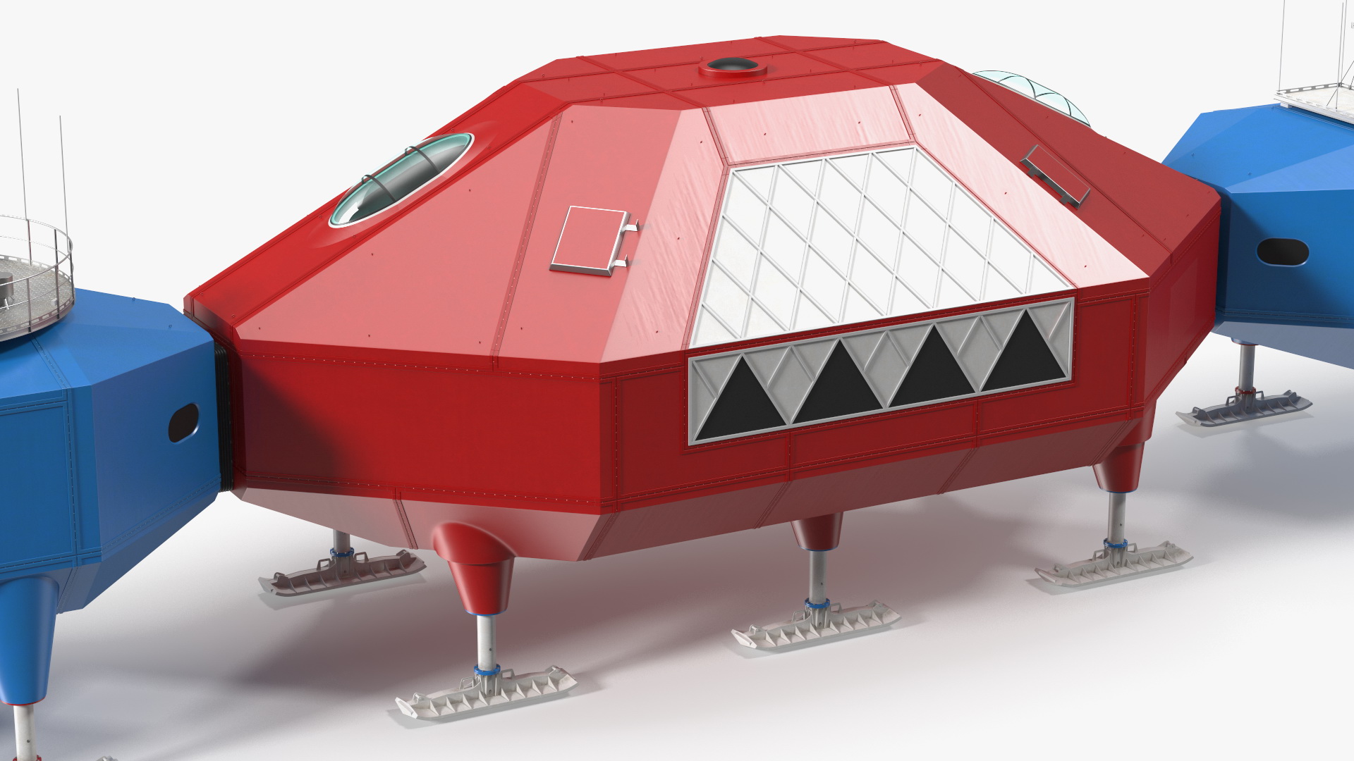Arctic and Antarctic Mobile Research Station 3D model