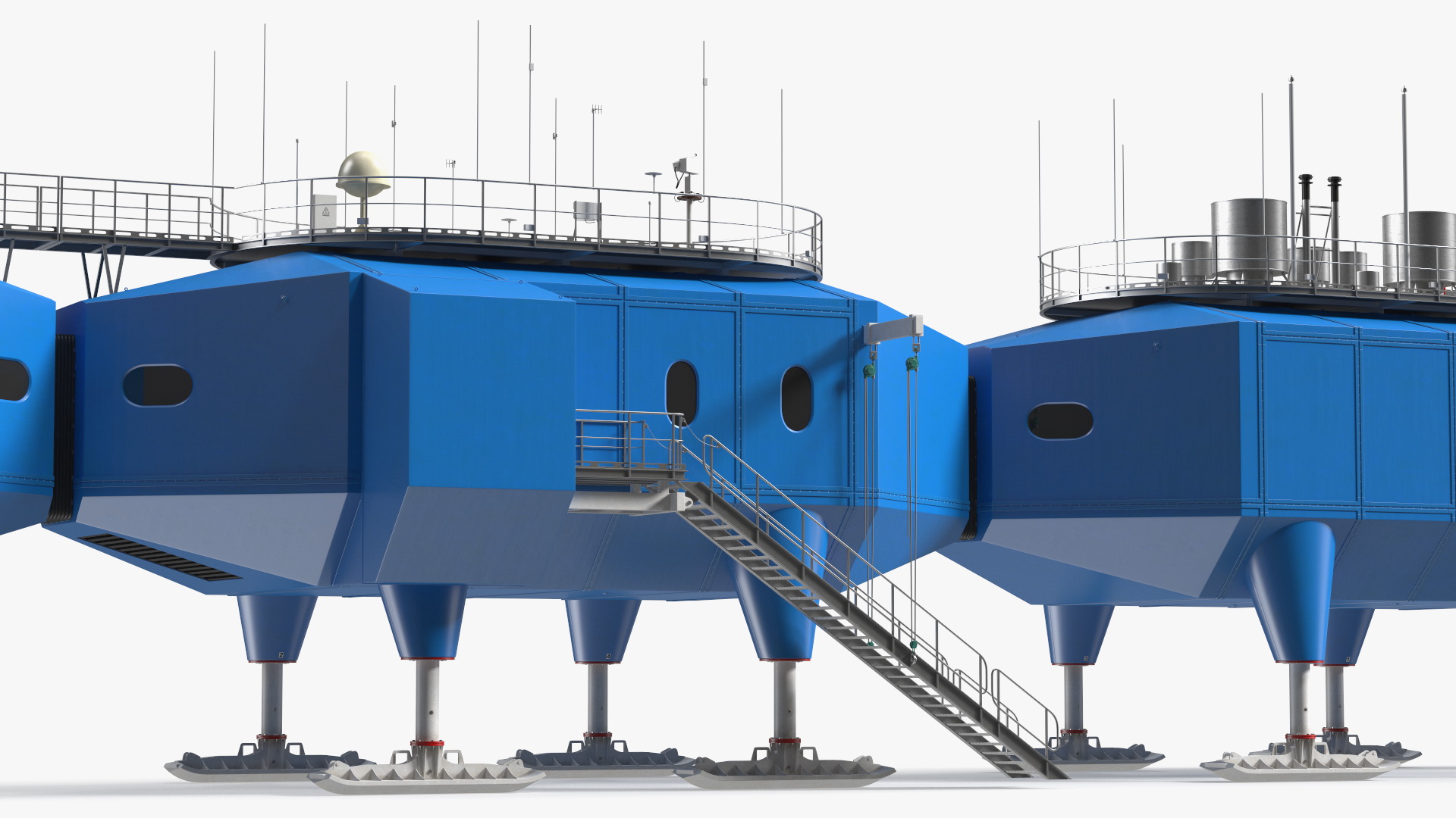 Arctic and Antarctic Mobile Research Station 3D model