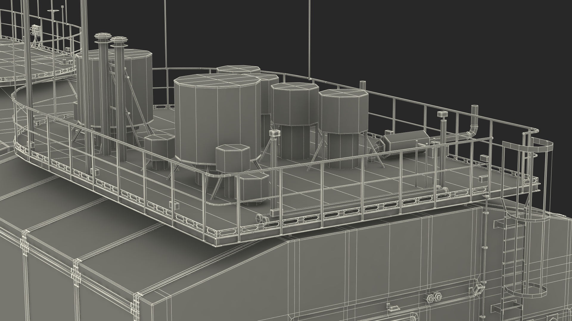 Arctic and Antarctic Mobile Research Station 3D model