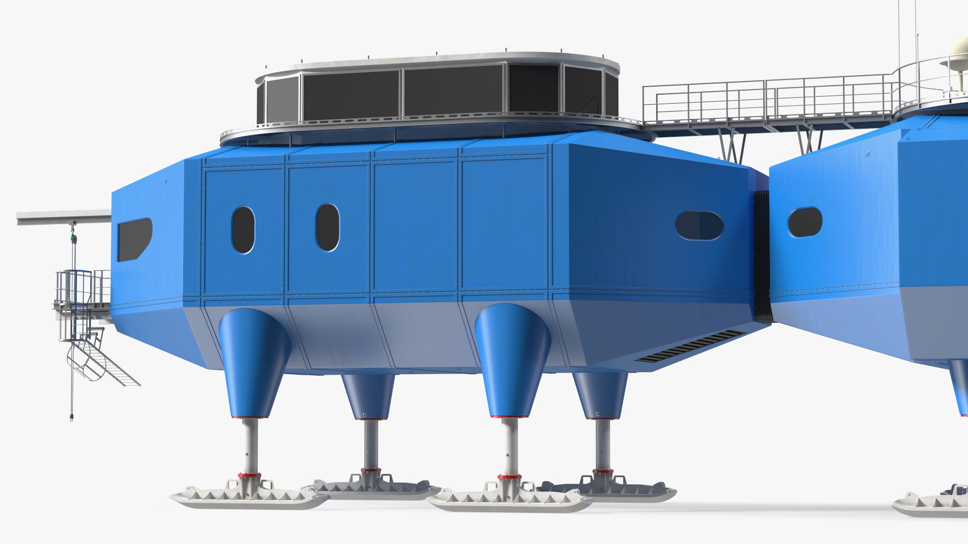 Arctic and Antarctic Mobile Research Station 3D model