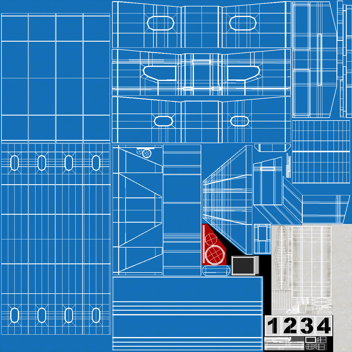 Arctic and Antarctic Mobile Research Station 3D model
