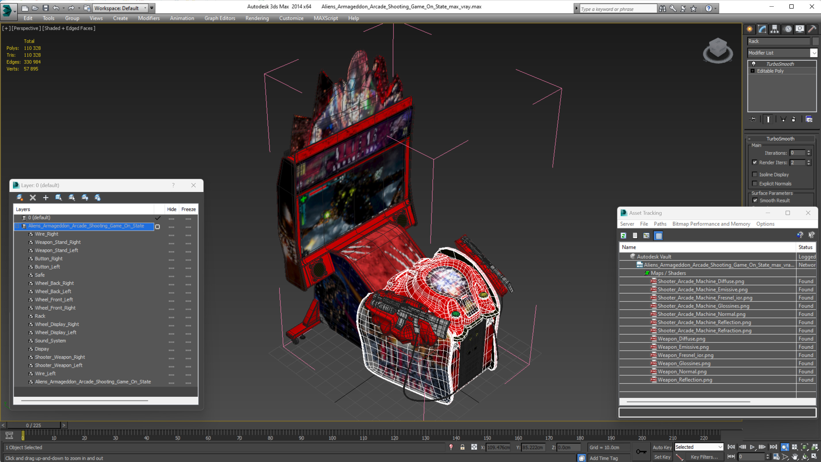 Aliens Armageddon Arcade Shooting Game On State 3D